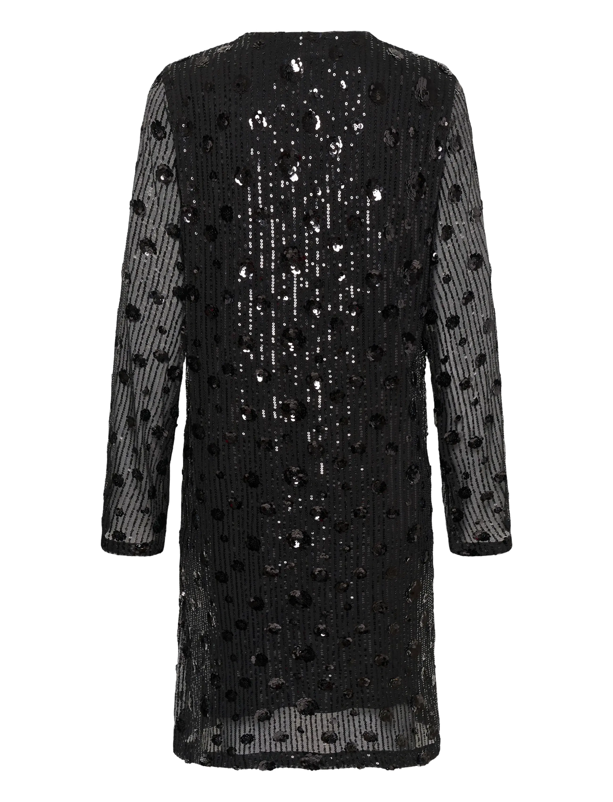 Kaffe - KAgrace Dress - paillettenkleider - black deep - 1