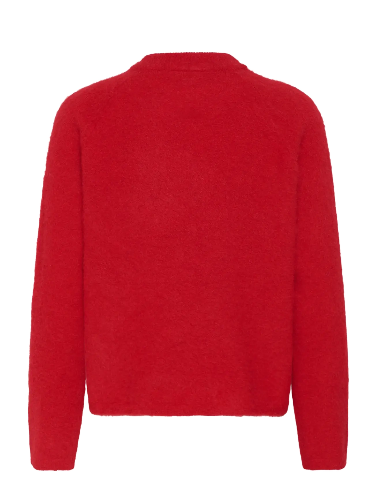 Kaffe - KAjordan Knit Pullover - stickade tröjor - crimson - 1