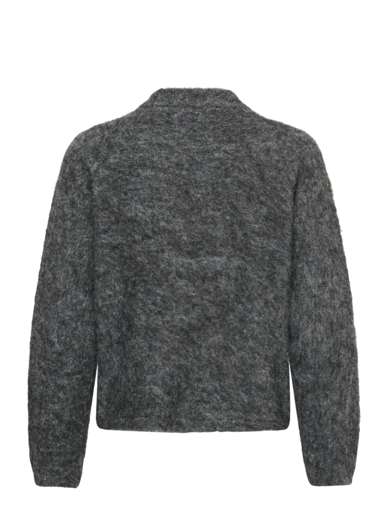 Kaffe - KAjordan Knit Pullover - pullover - dark grey melange - 1