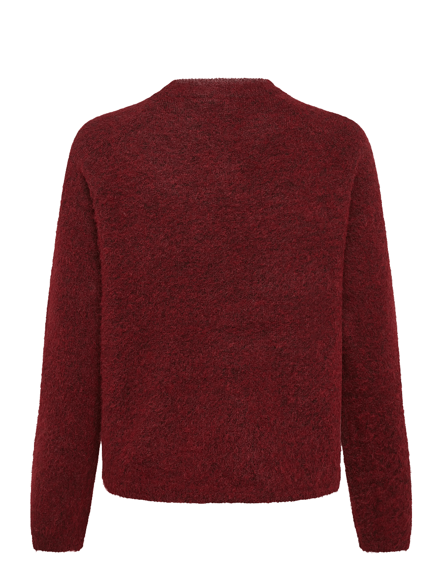 Kaffe - KAjordan Knit Pullover - pullover - port melange - 1