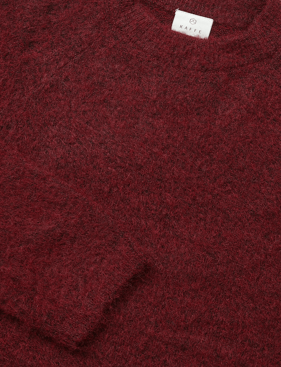 Kaffe - KAjordan Knit Pullover - pullover - port melange - 2