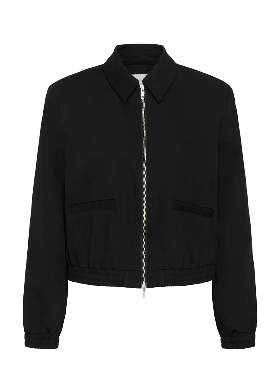Kaffe - KAsakura Bomber Jacket - vårjackor - black deep - 0