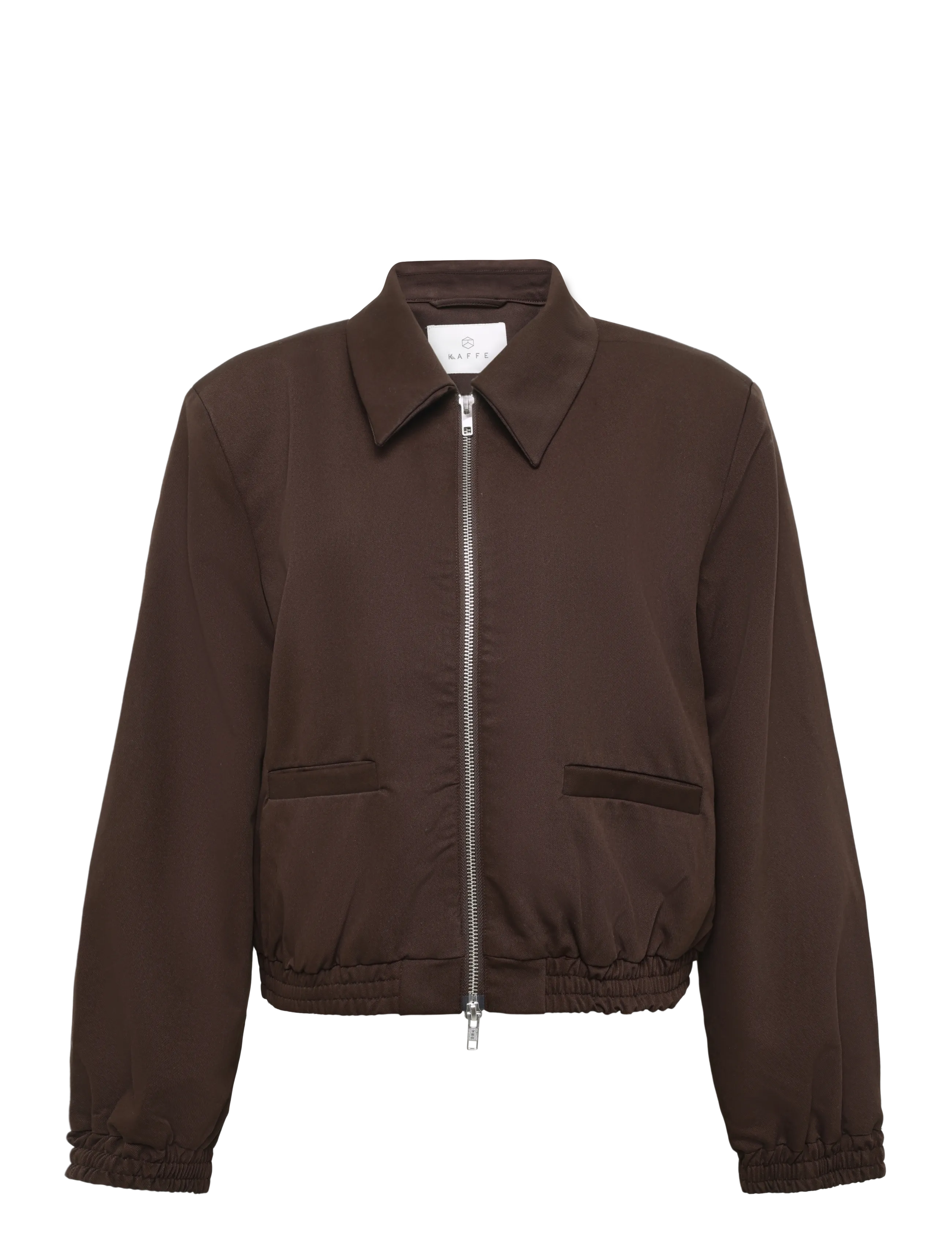 Kaffe KAsakura Bomber Jacket - Bomber Jackets - COFFEE BEAN / brown