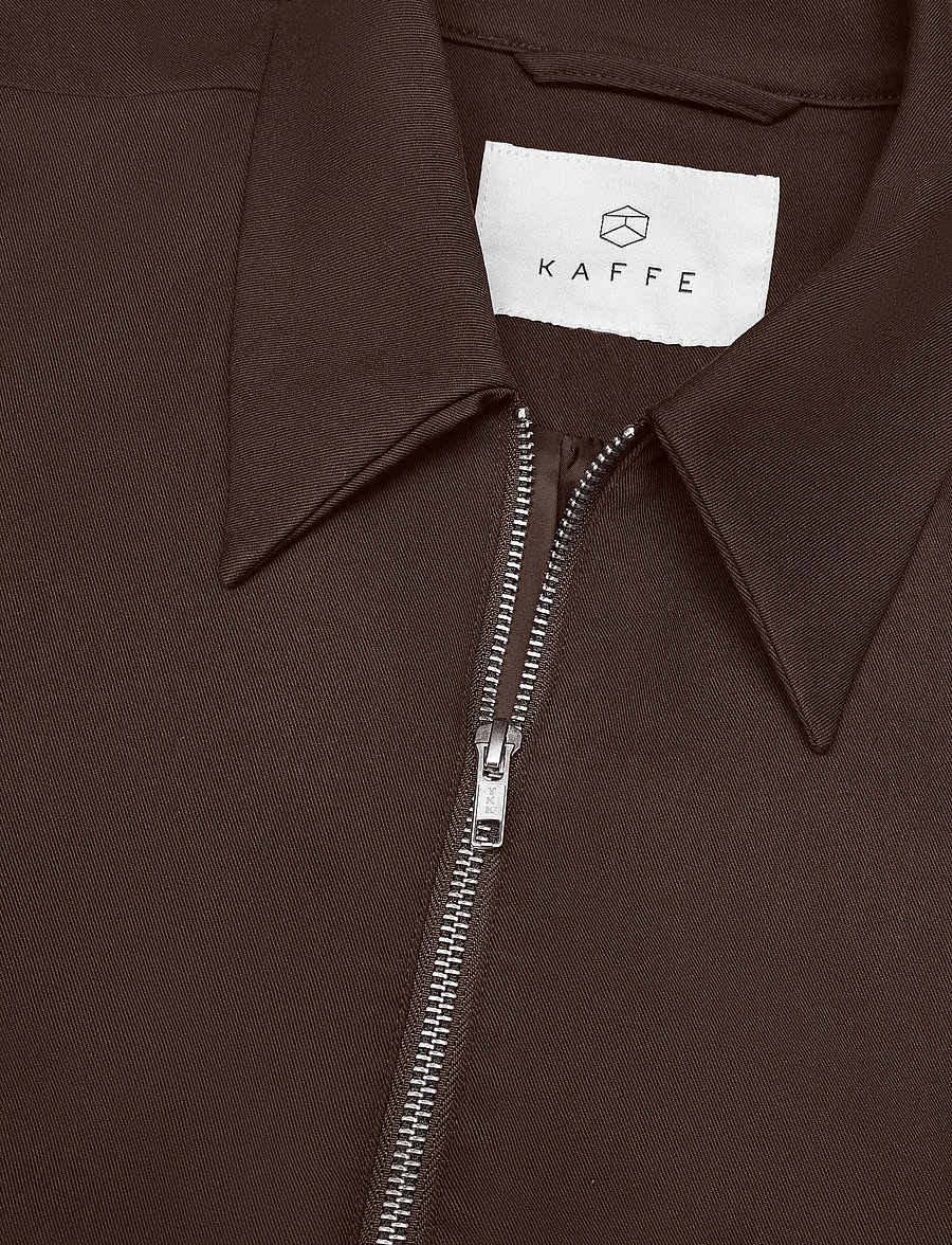 Kaffe - KAsakura Bomber Jacket - light jackets - coffee bean - 2