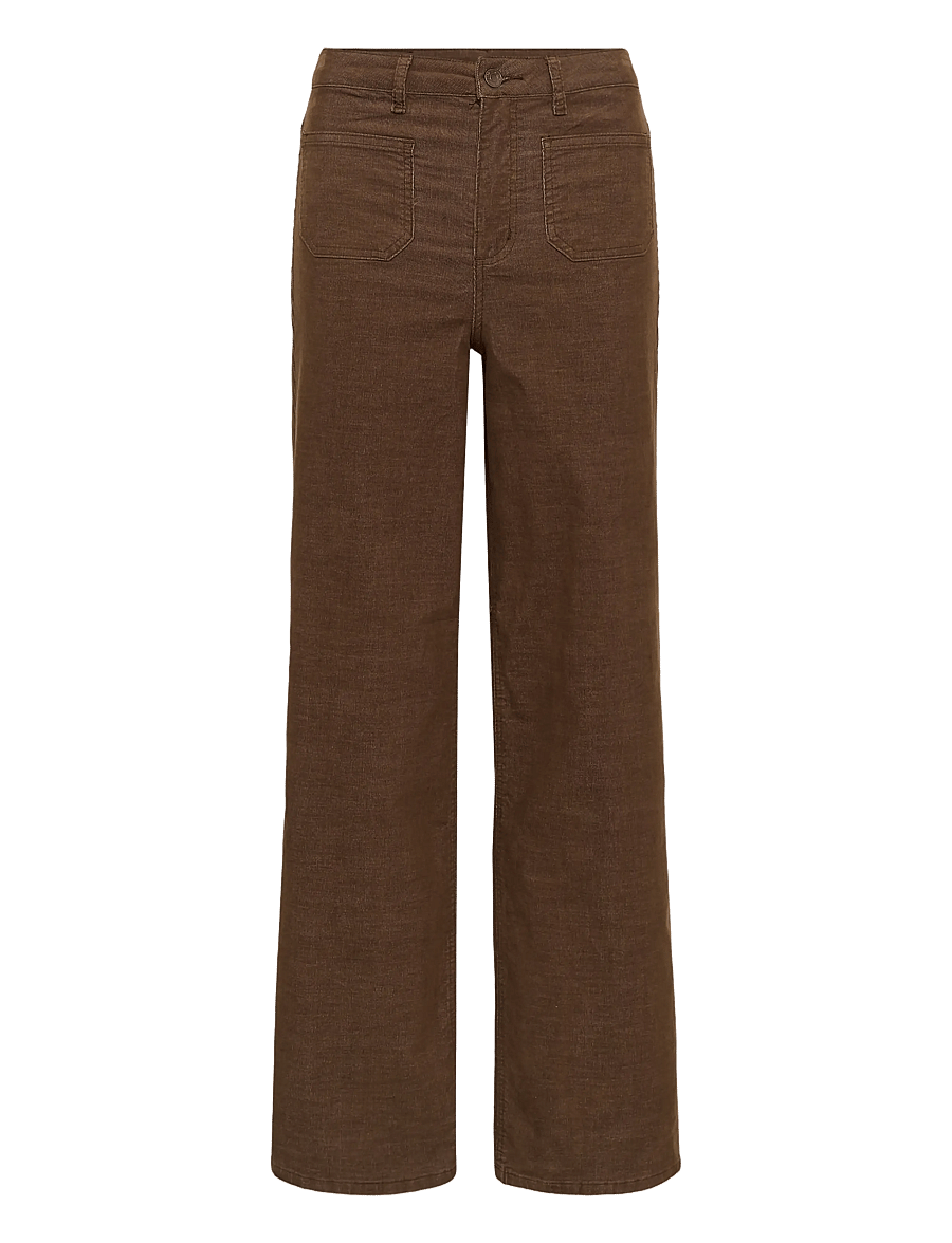 Kaffe - KAbecca Pocket Pants - bukser med lige ben - carafe - 0