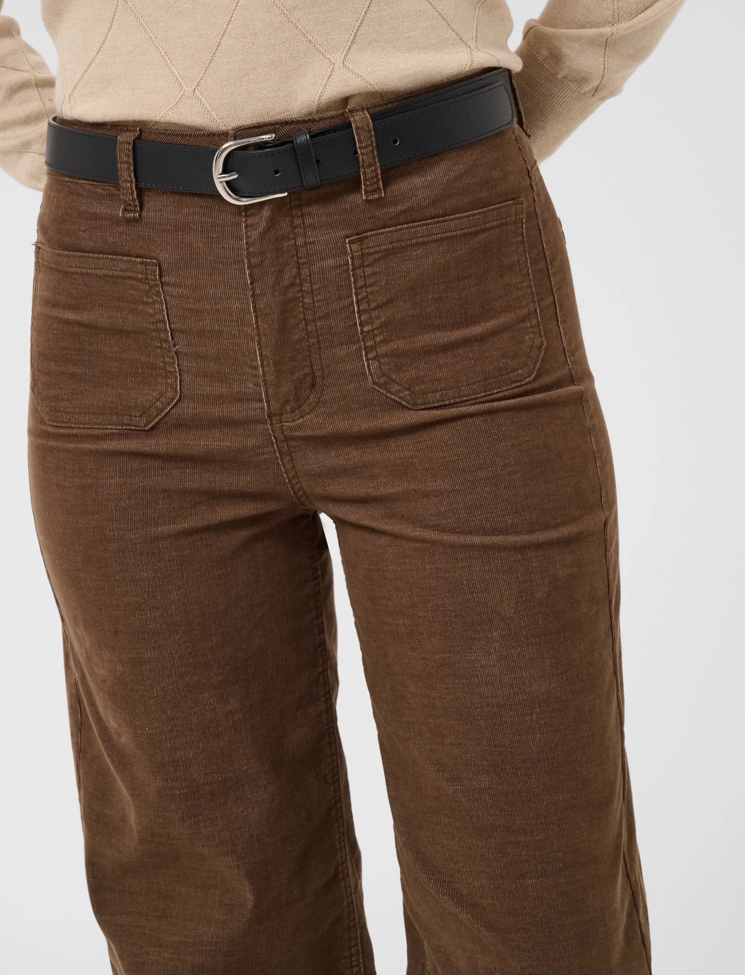 Kaffe - KAbecca Pocket Pants - bukser med lige ben - carafe - 5