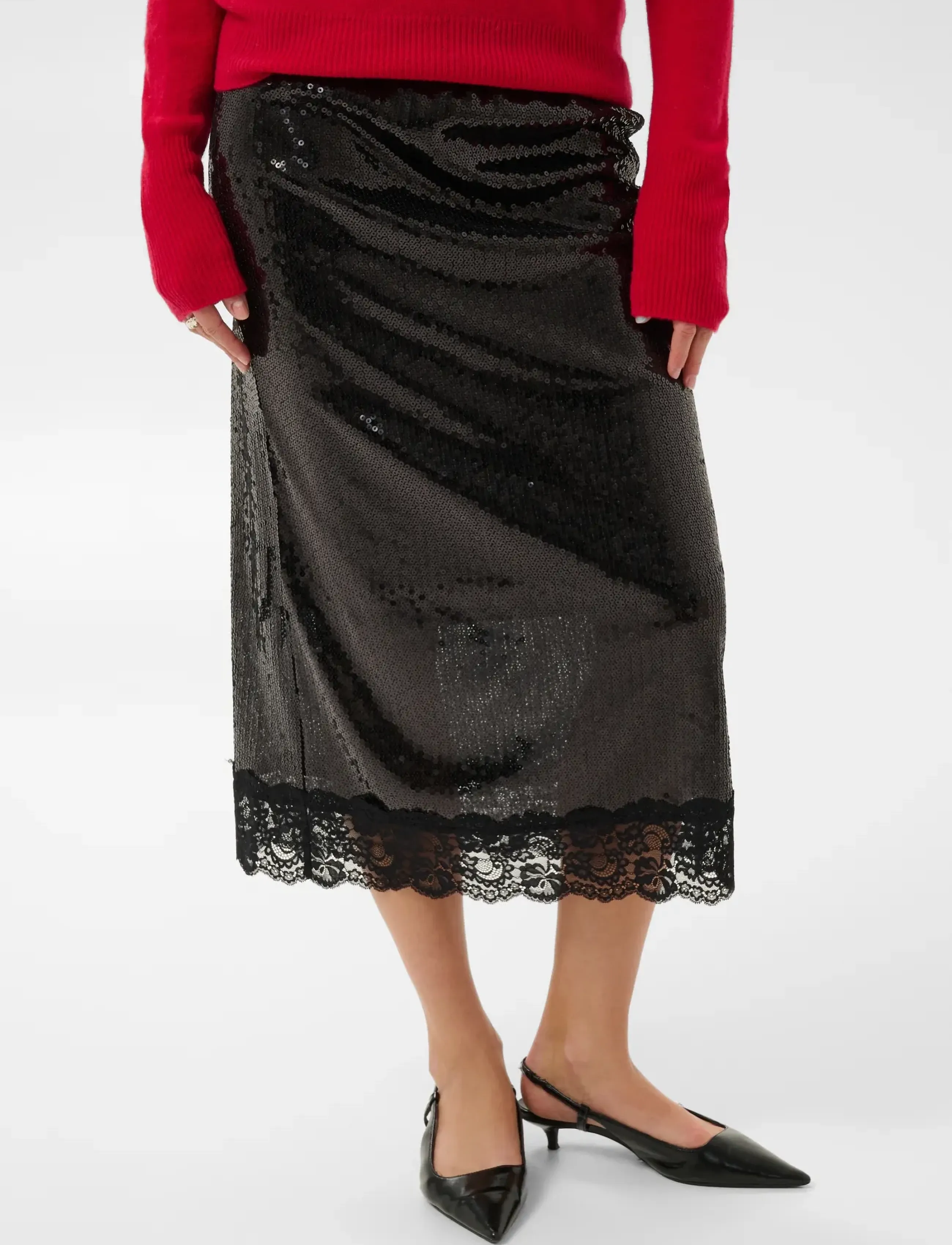 Kaffe - KAfrances Skirt - black deep - 2