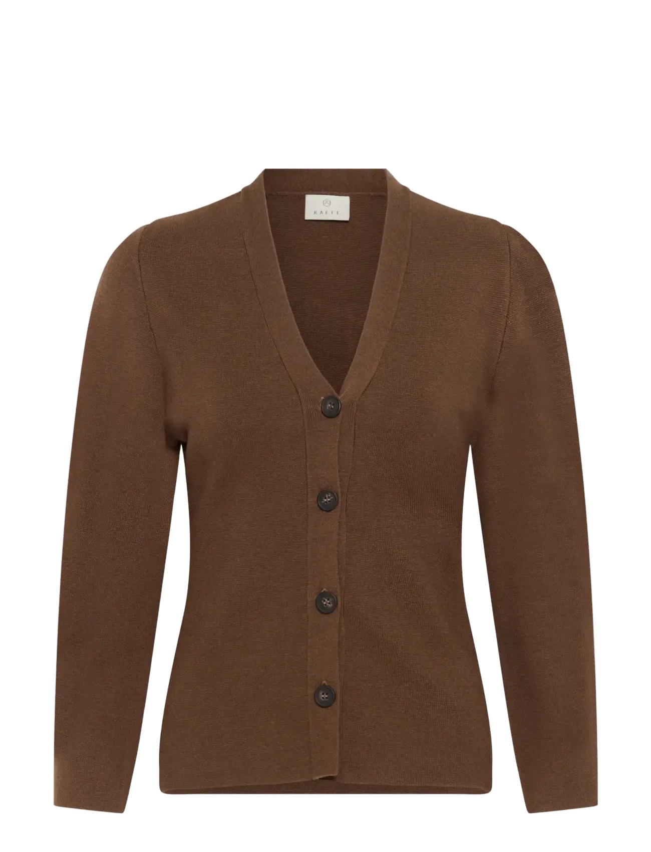 Kaffe KAloana Cardigan - Kollektioner - CARAFE / brown