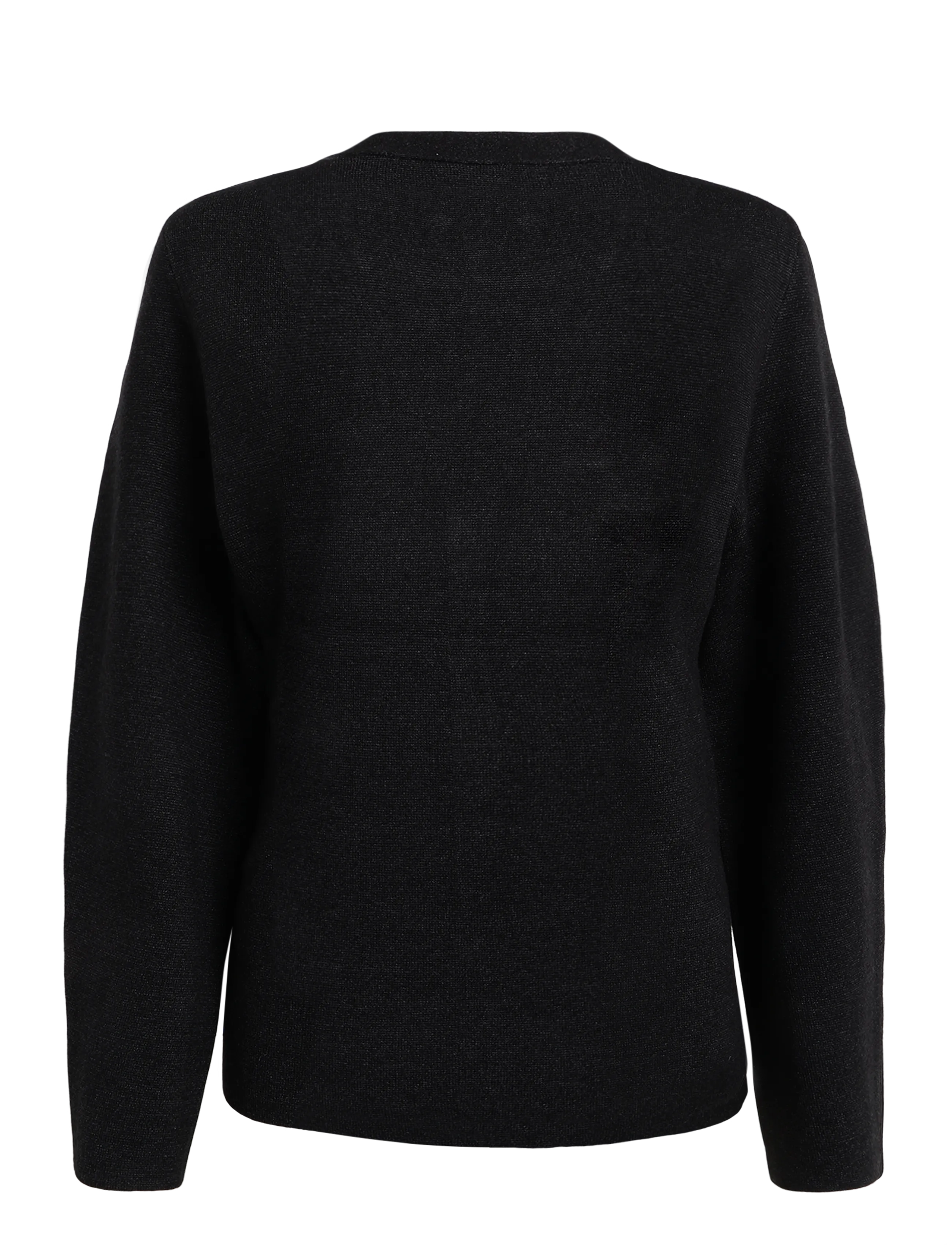 Kaffe - KAloana Cardigan - koftor - dark grey melange - 1
