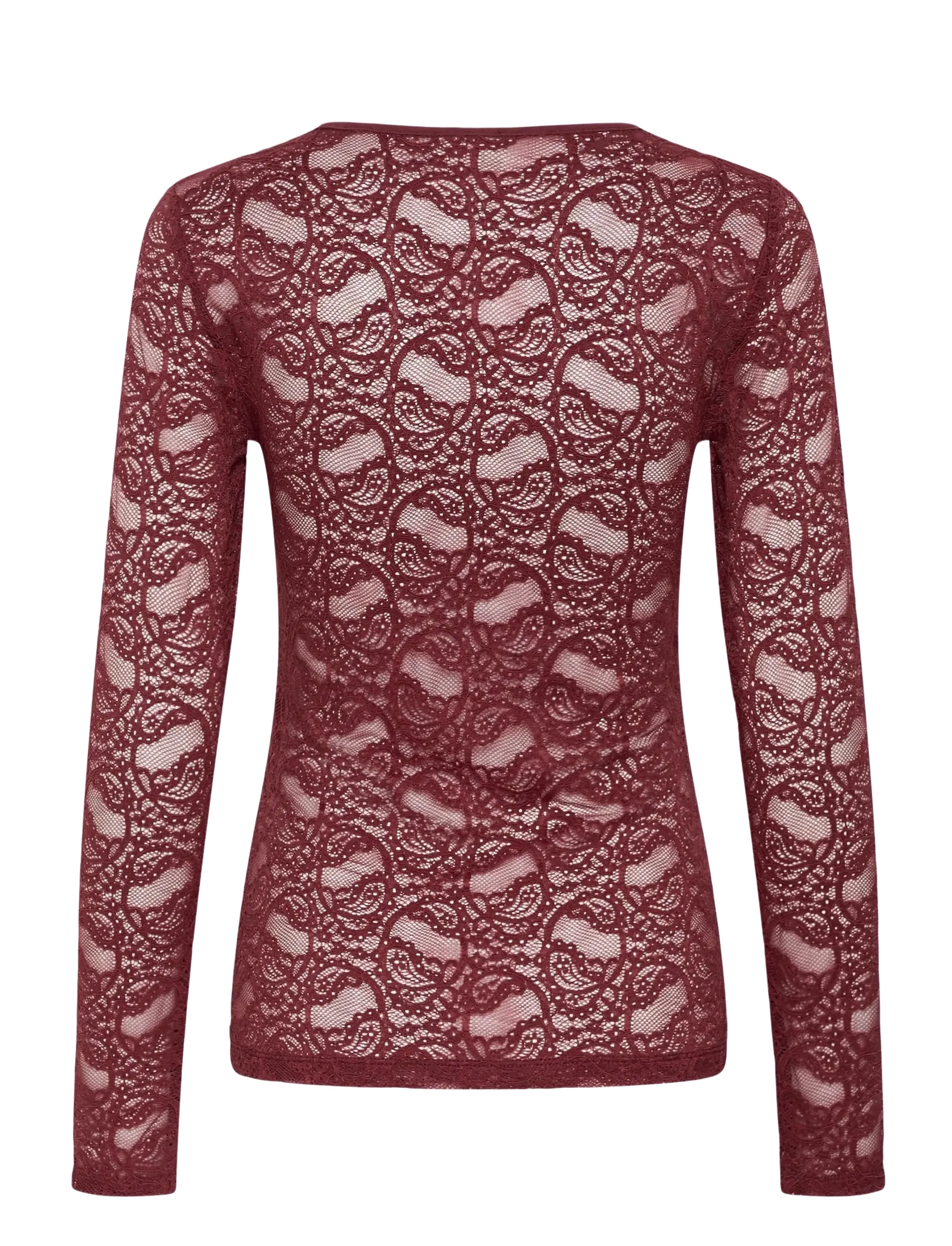 Kaffe - KAlucia T-Shirt - pikkade varrukatega topid - port - 1