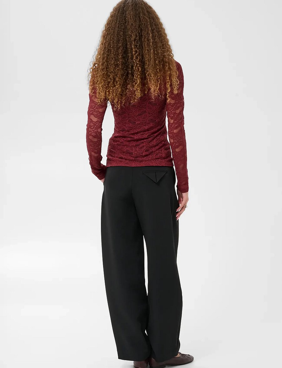 Kaffe - KAlucia T-Shirt - pikkade varrukatega topid - port - 4