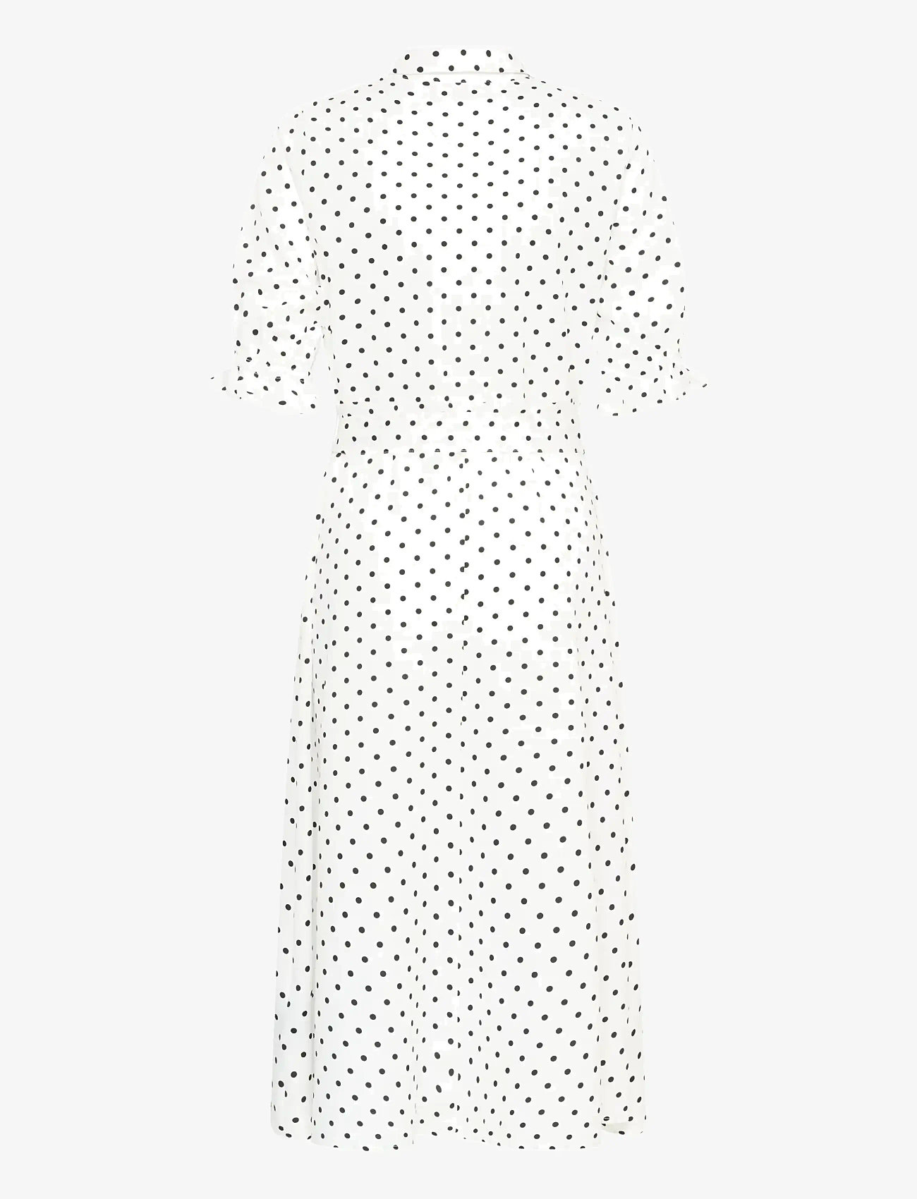 Kaffe - KAdolly Dress - hemdkleider - chalk w/ black dots - 2