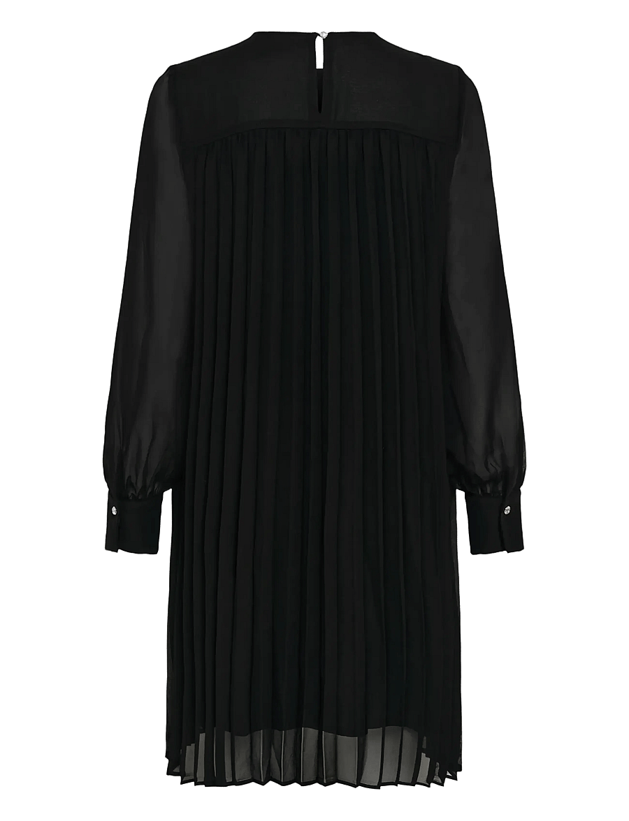 Kaffe - KAeloise Dress - midi dresses - black deep - 1