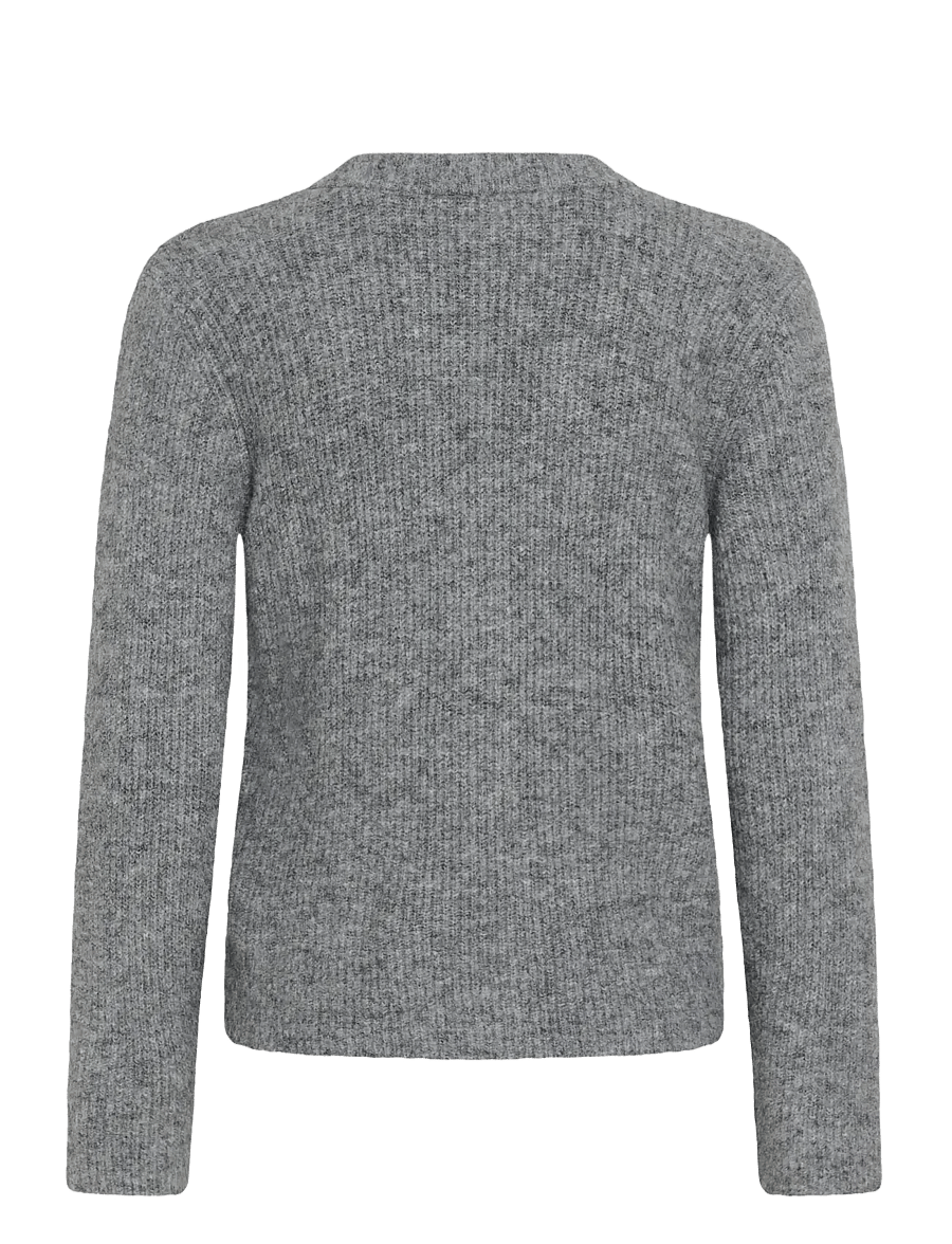 Kaffe - KAmay Knit Cardigan - kardiganid - grey melange - 1