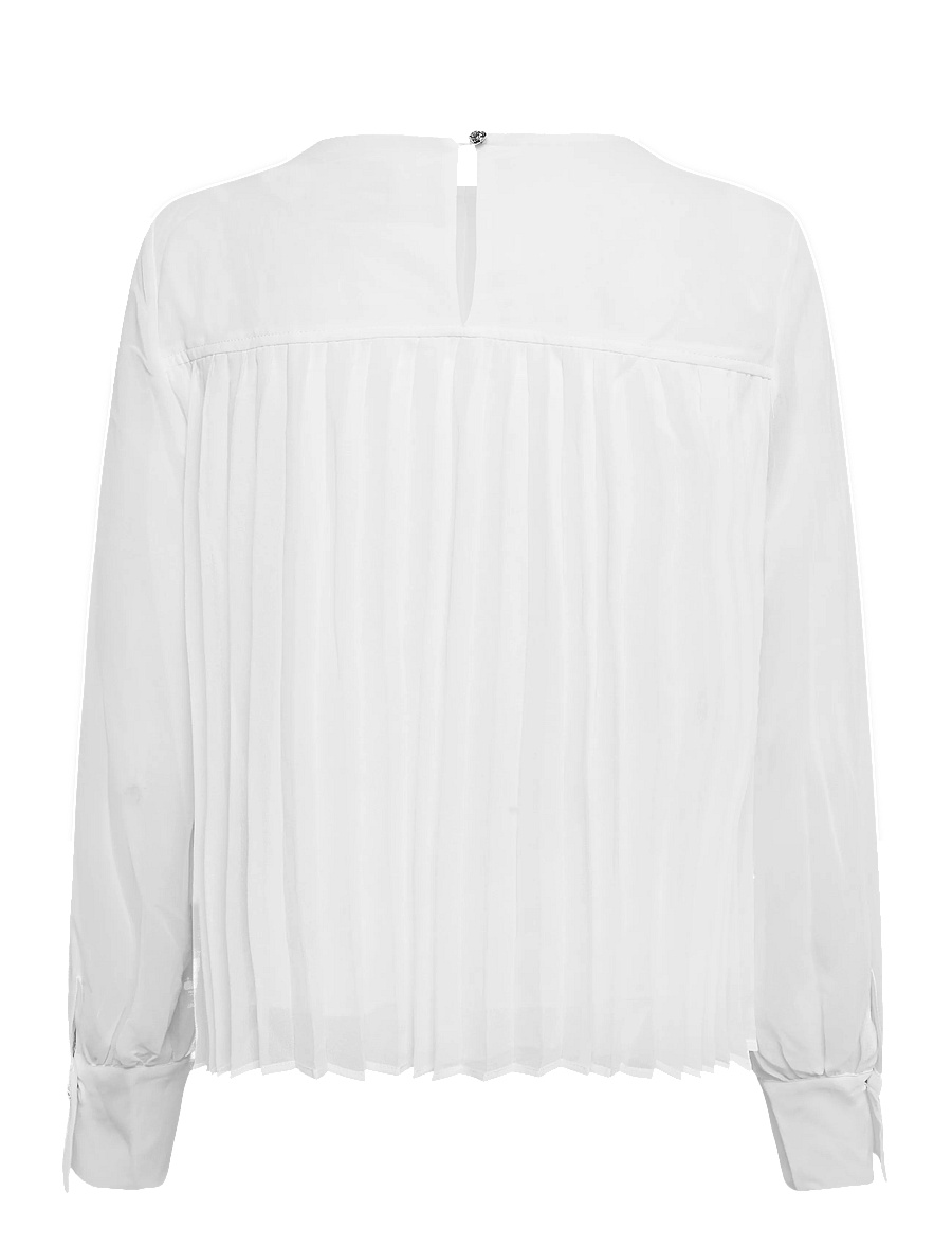 Kaffe - KAeloise Blouse - long sleeved blouses - chalk - 1