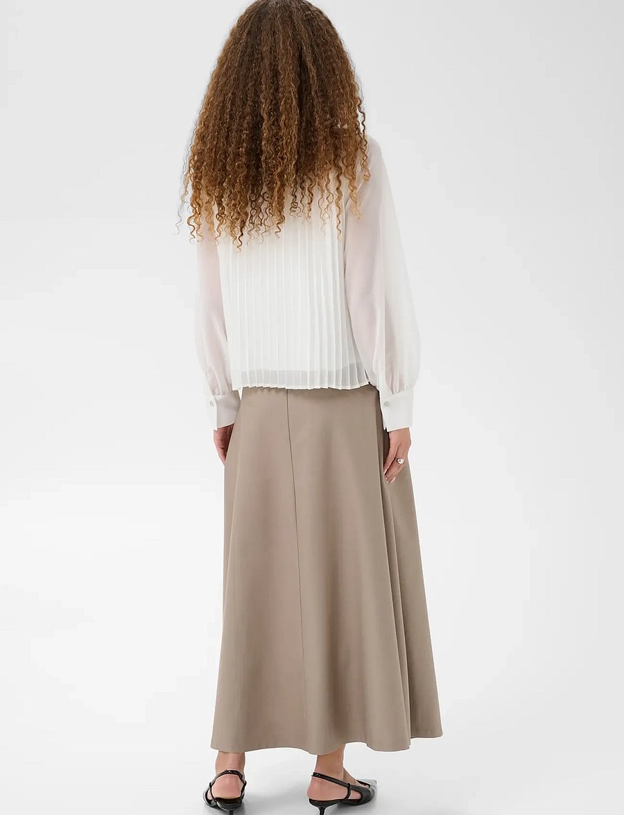Kaffe - KAeloise Blouse - long sleeved blouses - chalk - 4