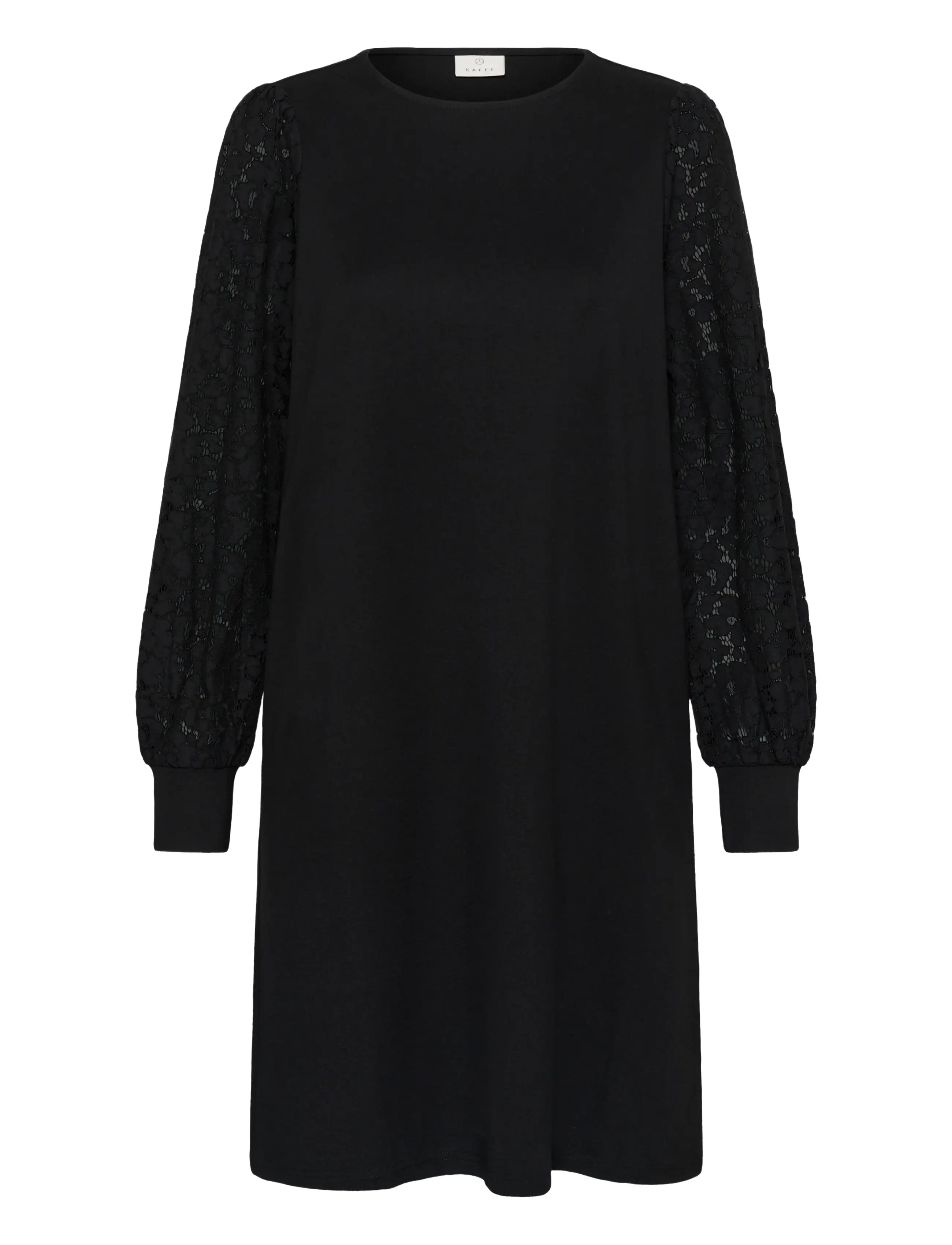 Kaffe KApaula Dress - Minikleidid - BLACK DEEP / black