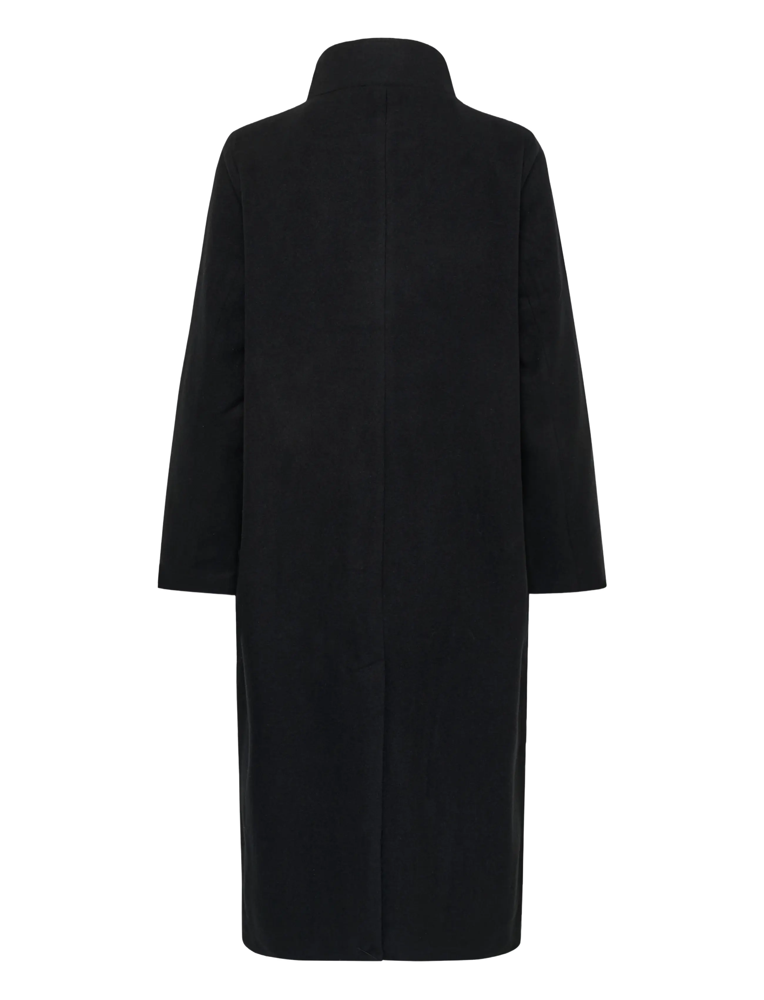 Kaffe - KAfanny Button Coat - winter jackets - black deep - 1