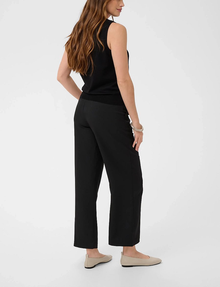 Kaffe - KAlizza Knit Slipover - strickwesten - black deep - 4
