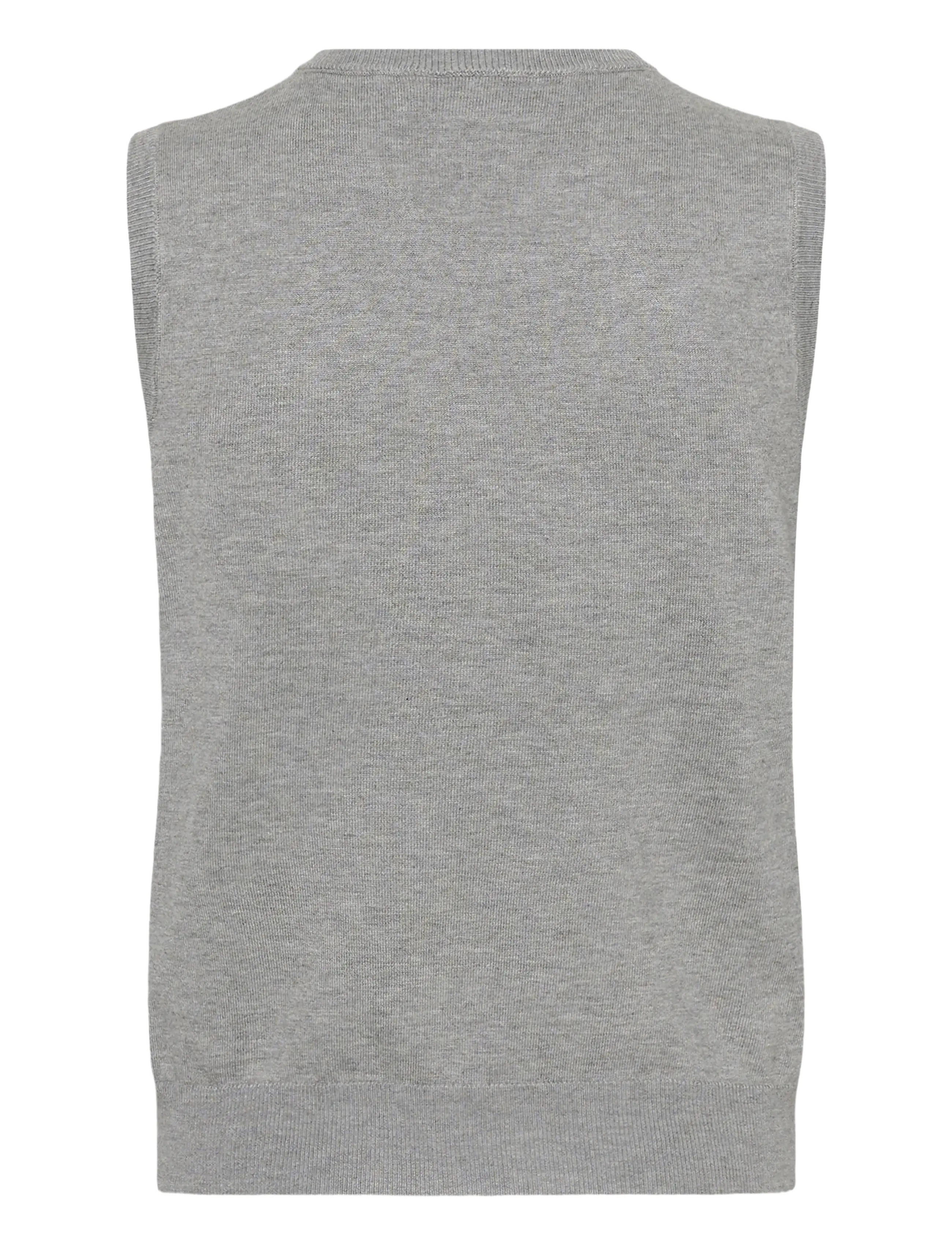 Kaffe - KAlizza Knit Slipover - grey melange - 1