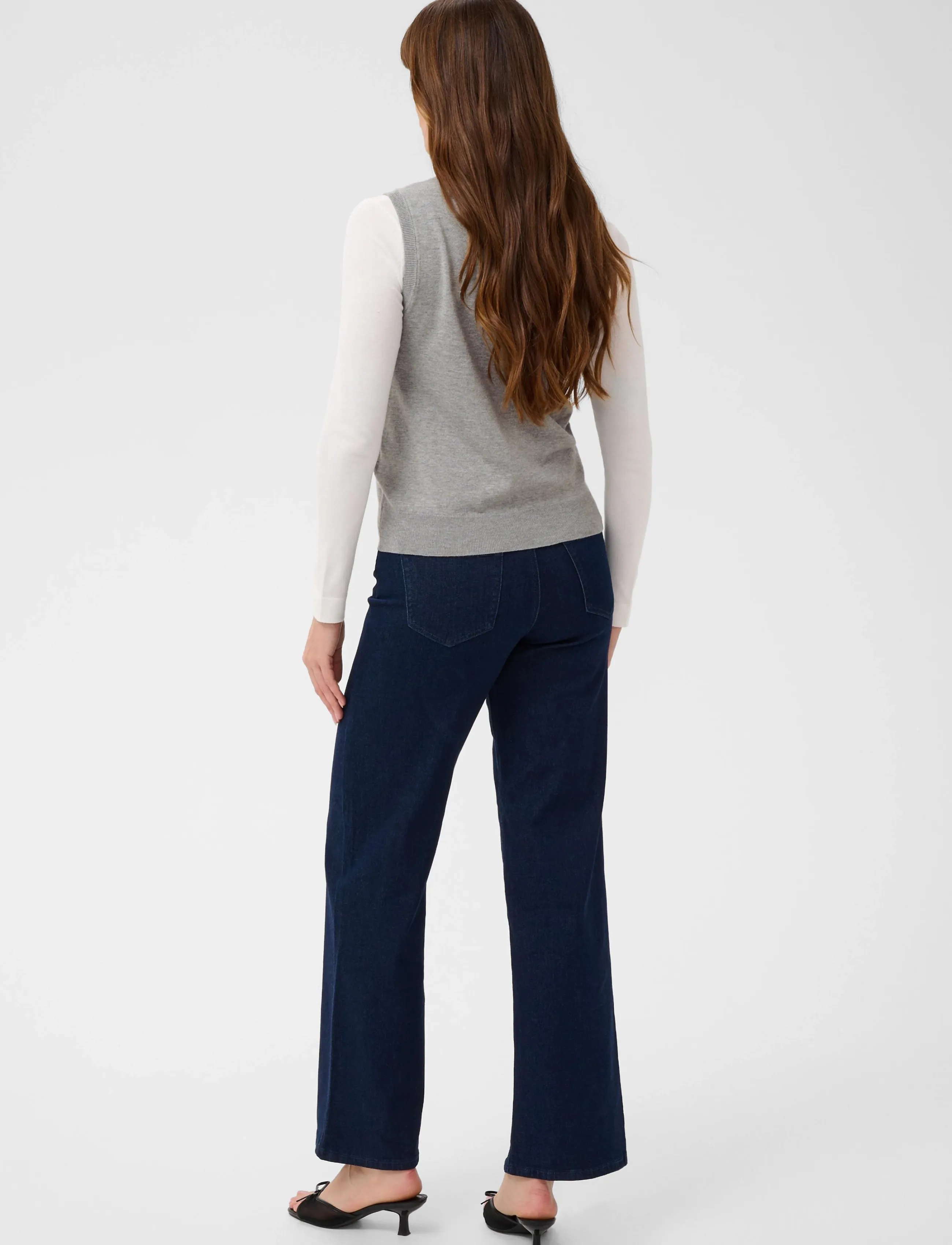 Kaffe - KAlizza Knit Slipover - grey melange - 4