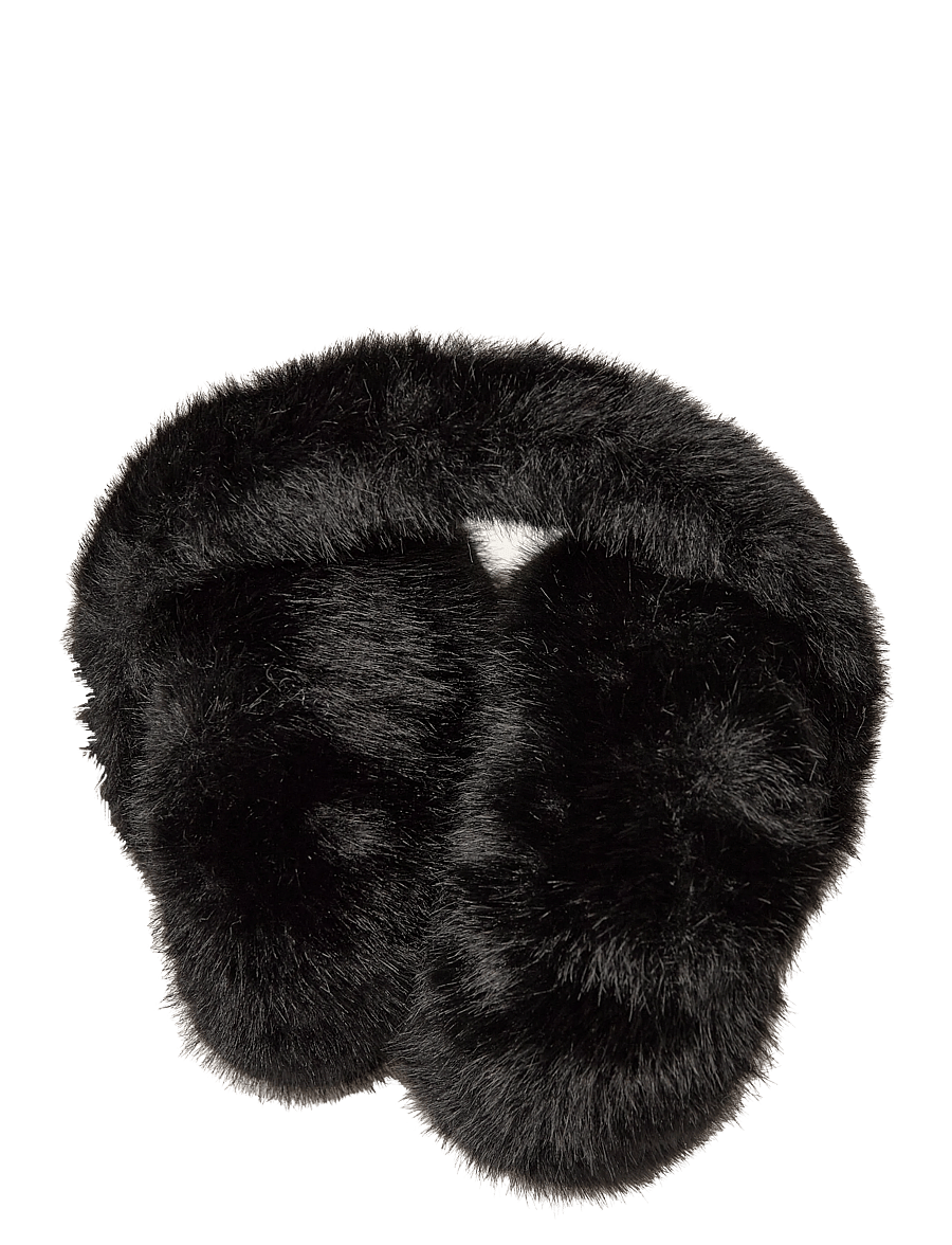 Kaffe - KAhazel Faux Fur Earmuffs - headbands - black deep cc. - 3