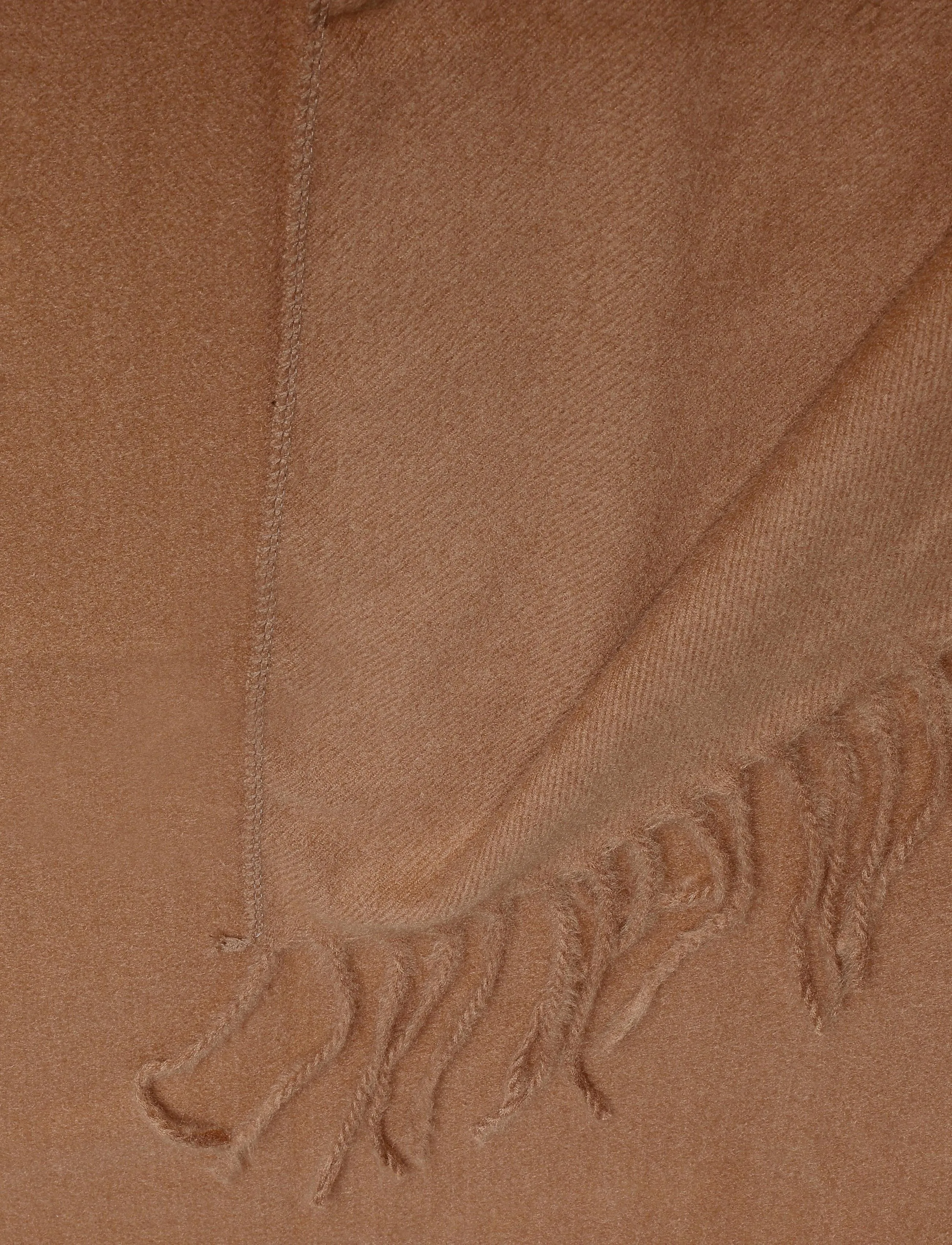 Kaffe - KAgaia Fringe Poncho - camel cc - 3
