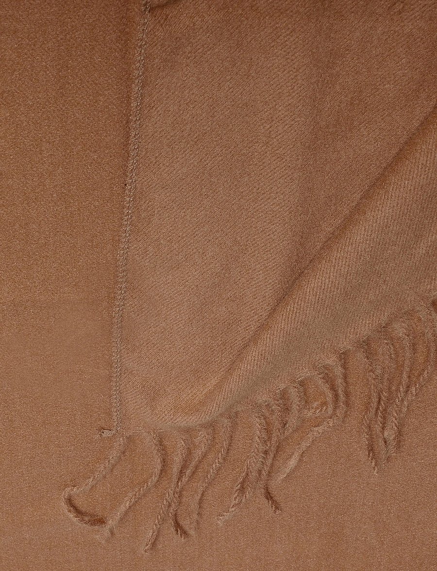 Kaffe - KAgaia Fringe Poncho - ponchos & capes - camel cc - 3