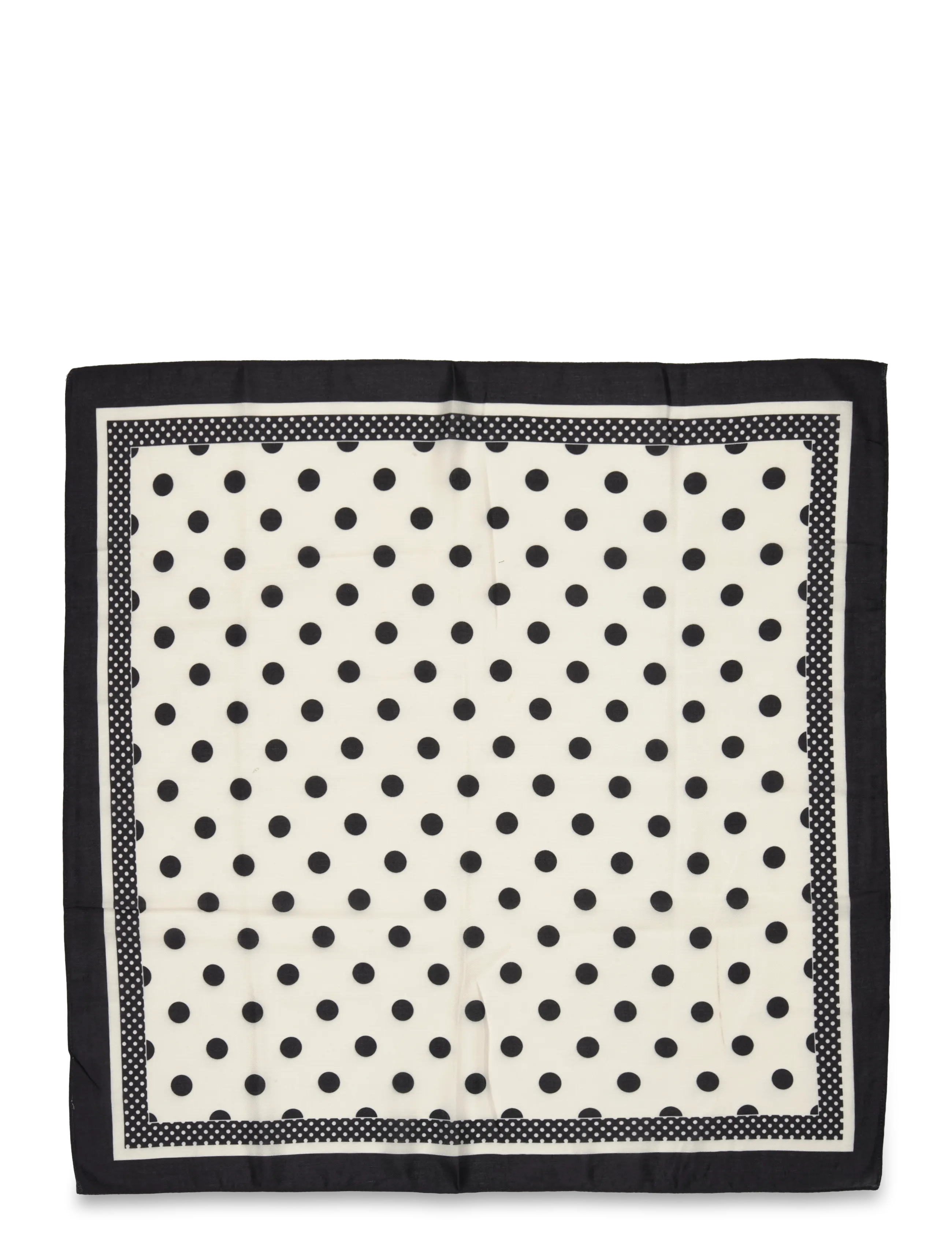 Kaffe - KAdaphne Scarf - alltags-style - chalk/black dot - 1