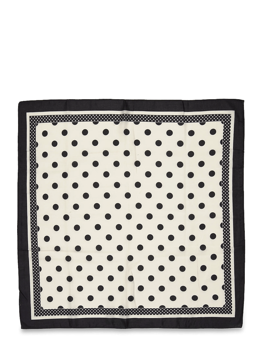 Kaffe - KAdaphne Scarf - alltags-style - chalk/black dot - 1