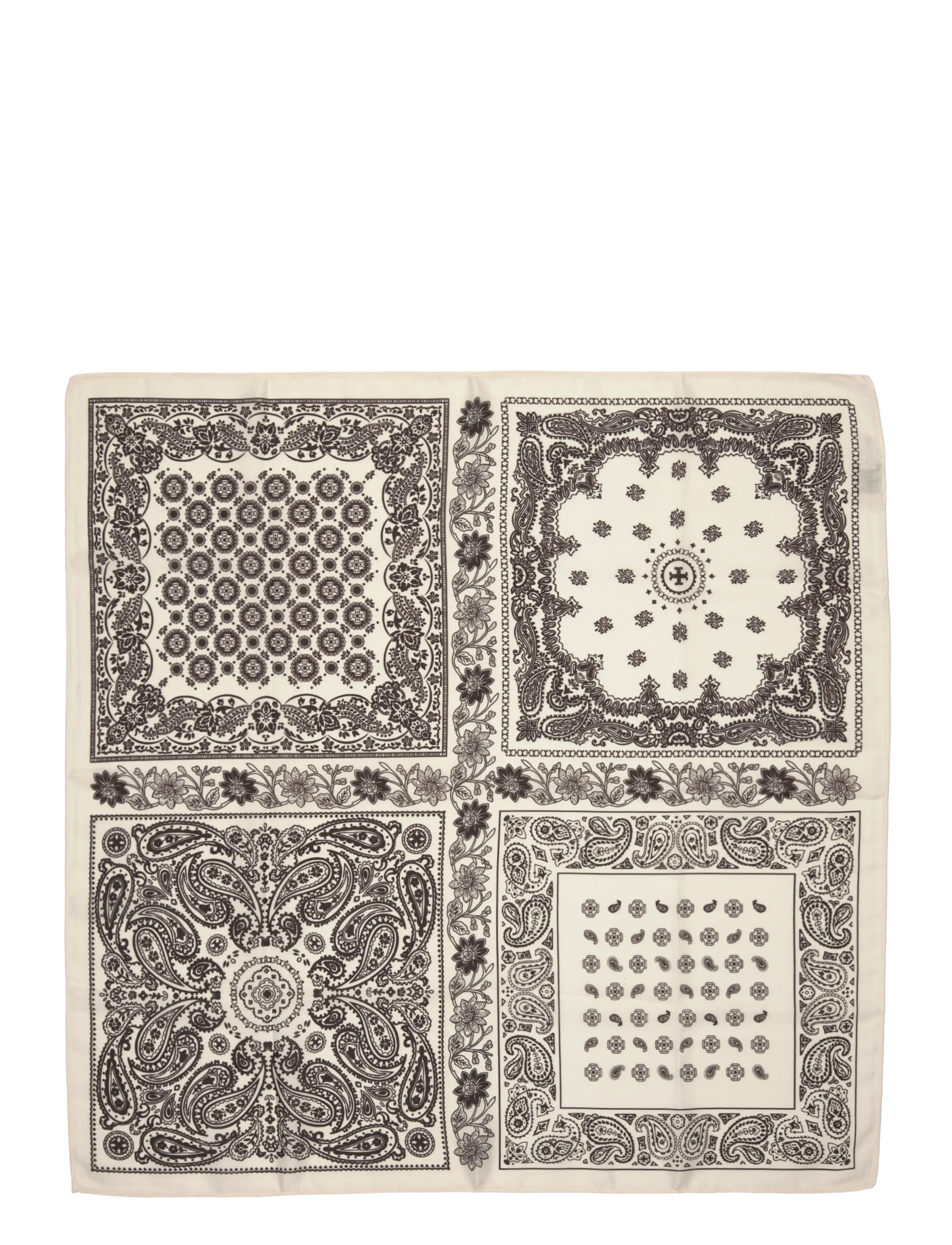 Kaffe - KAdaphne Scarf - tynde tørklæder - chalk/brown aop - 1