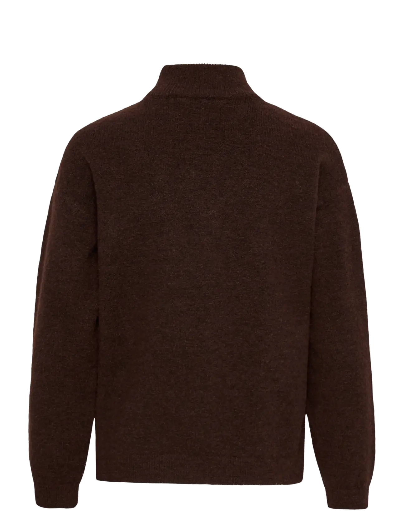 Kaffe - KAkailey Knit pullover - stickade tröjor - coffee bean with beige flower - 1