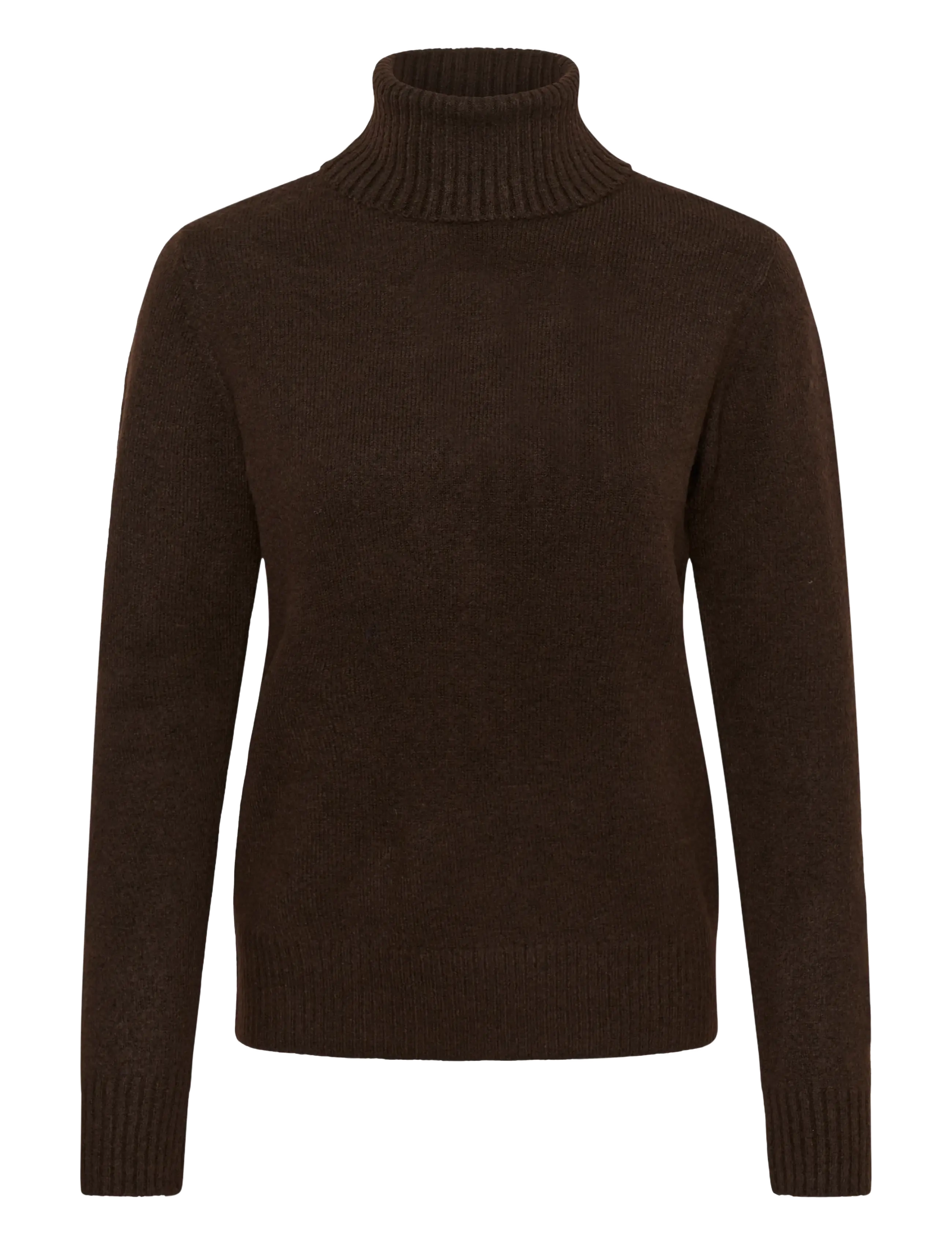 Kaffe KAiris knit Pullover - Kaffe - COFFEE BEAN / brown