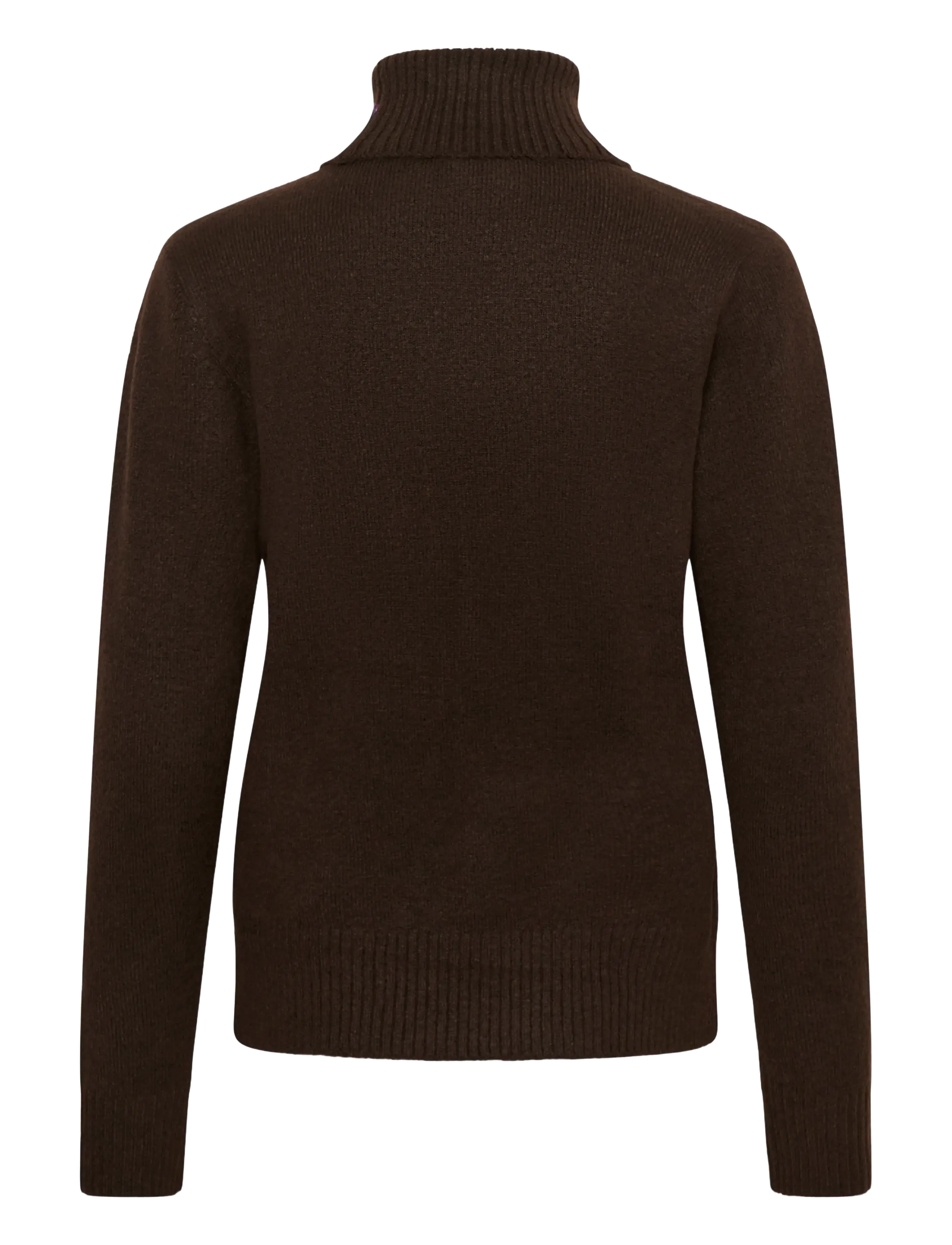Kaffe - KAiris knit Pullover - rollkragenpullover - coffee bean - 1