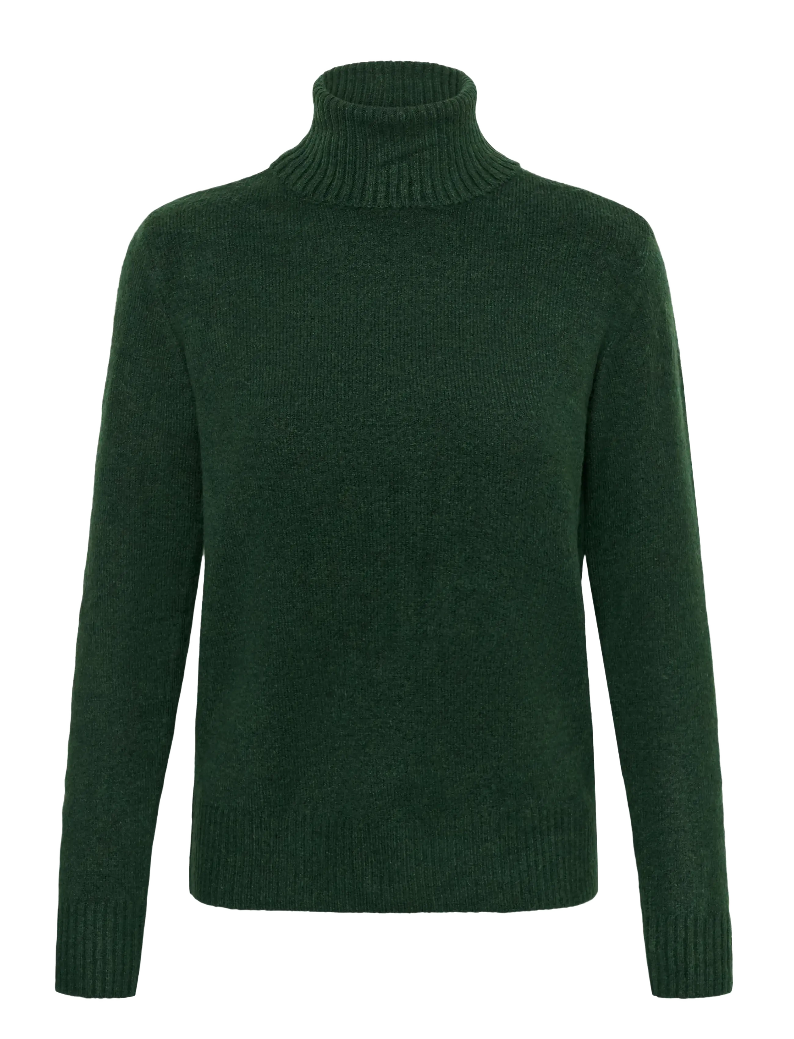 Kaffe KAiris knit Pullover - Kaffe - SYCAMORE MELANGE / green