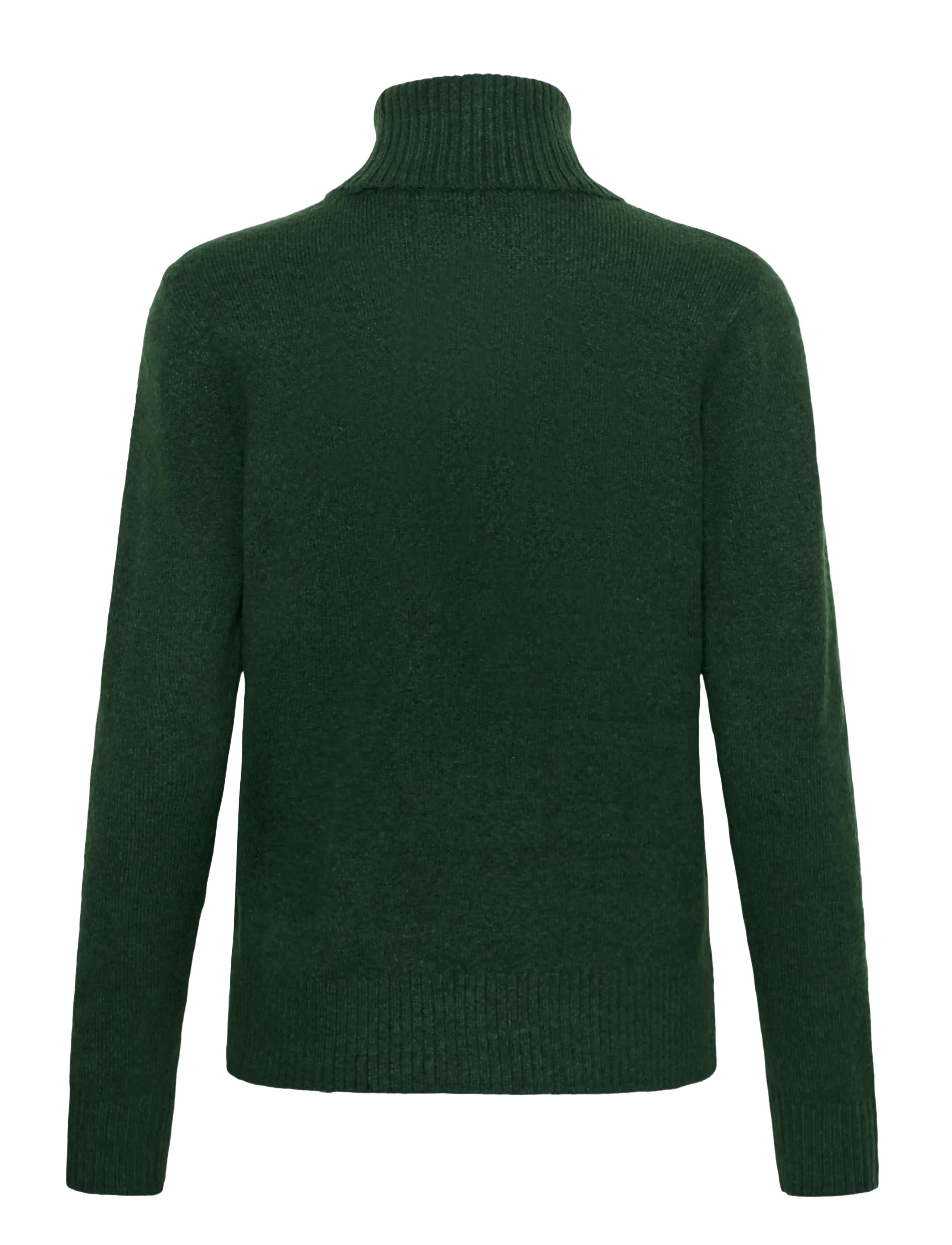 Kaffe - KAiris knit Pullover - rollkragenpullover - sycamore melange - 1