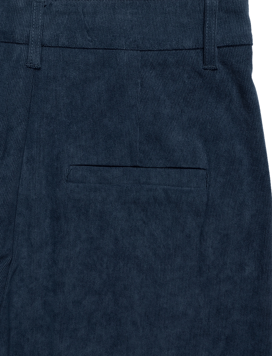 Kaffe - KAsvaja Corduroy Pants - fløjlsbukser - midnight marine cc - 4