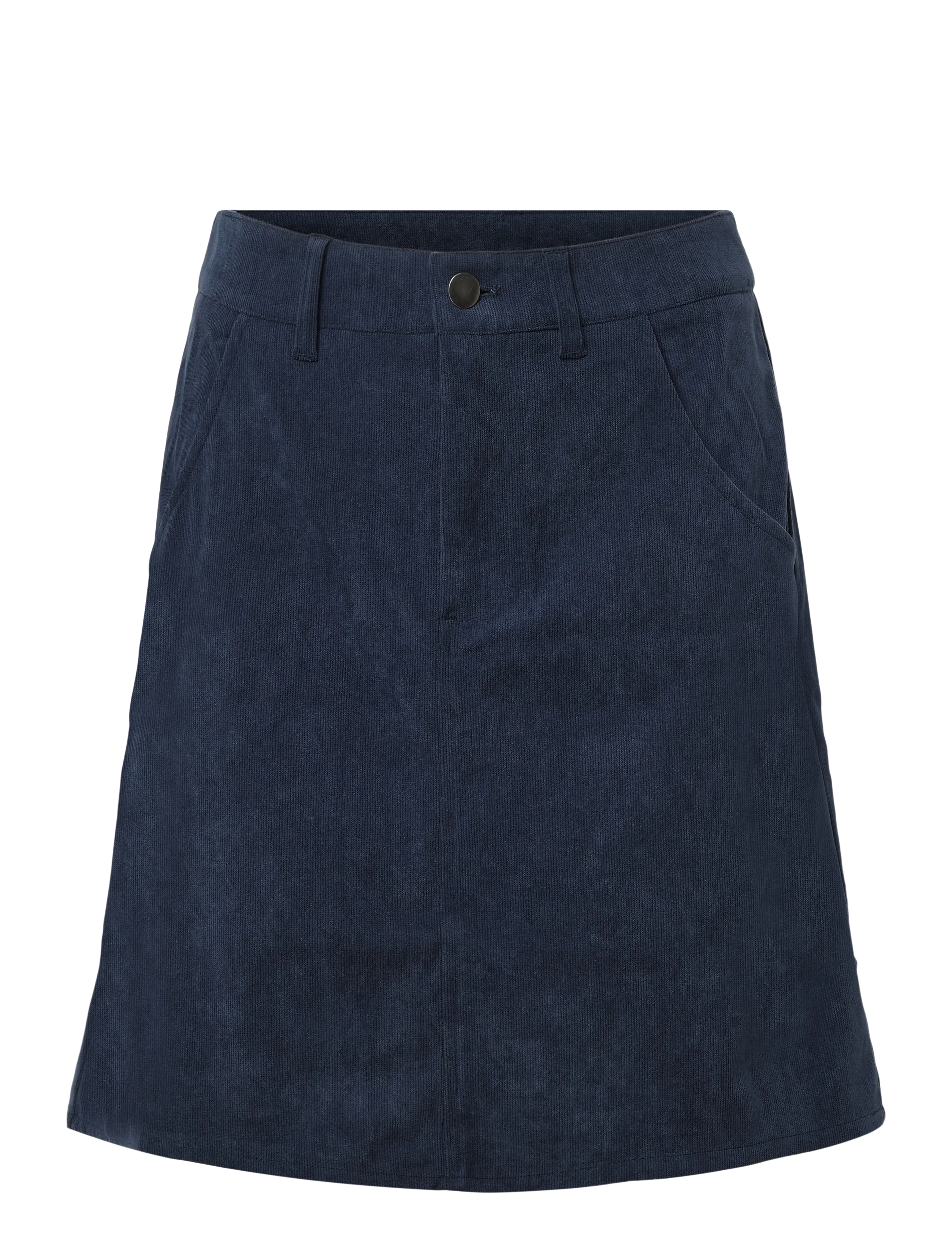 Kaffe KAsvaja Corduroy Skirt - Skirts - MIDNIGHT MARINE CC / navy
