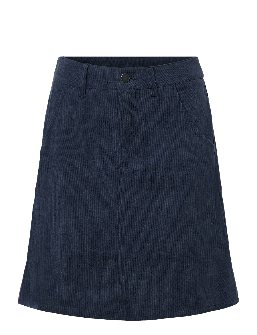 Kaffe - KAsvaja Corduroy Skirt - kurze röcke - midnight marine cc - 0