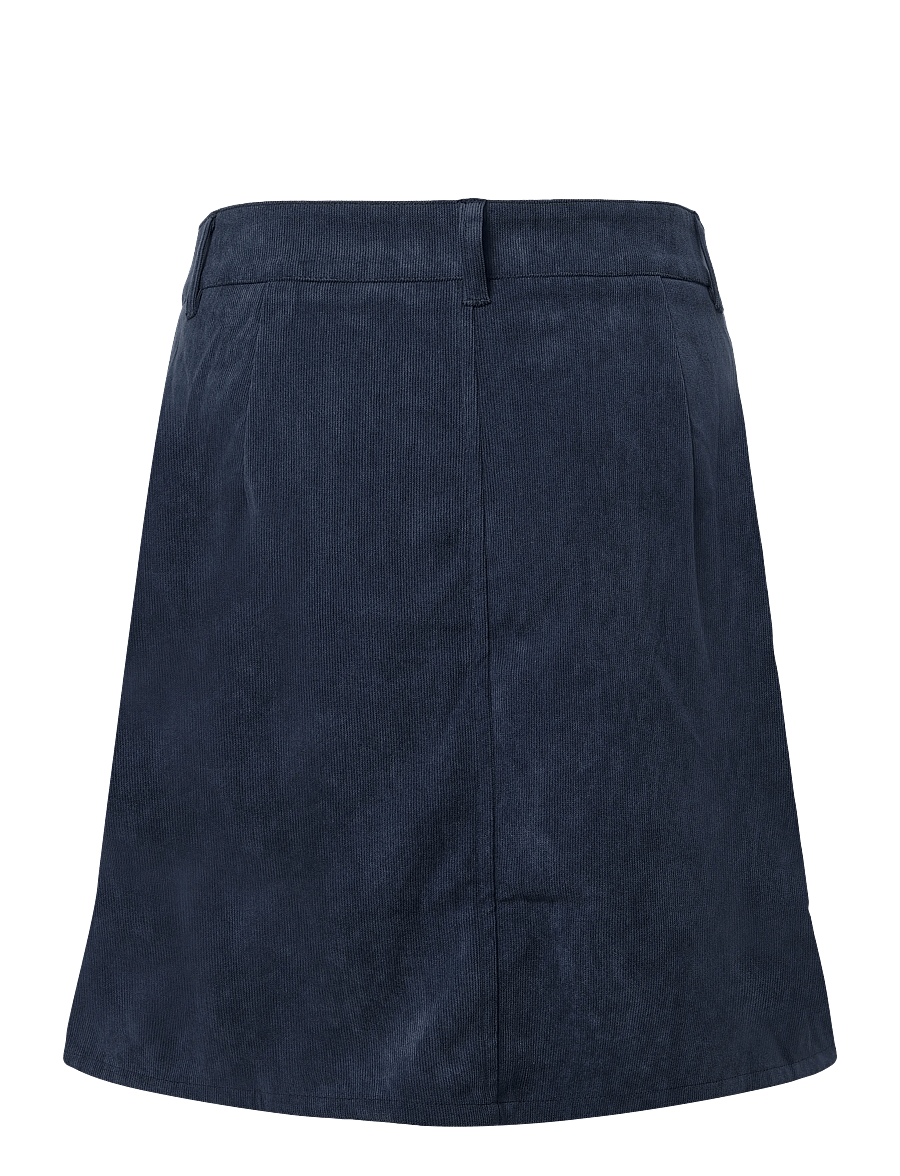 Kaffe - KAsvaja Corduroy Skirt - kurze röcke - midnight marine cc - 1