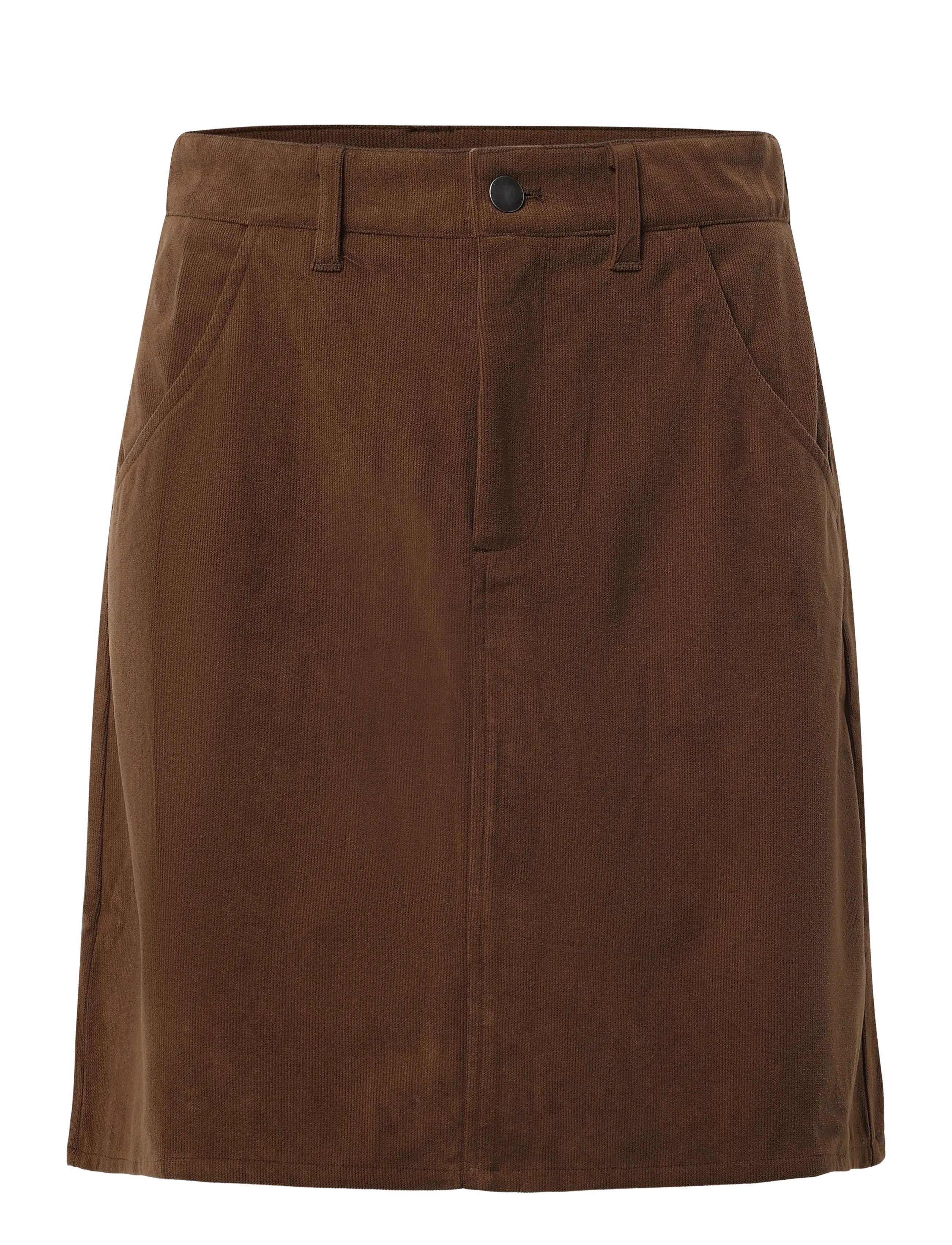 Kaffe KAsvaja Corduroy Skirt - Skirts - PINECONE CC / brown