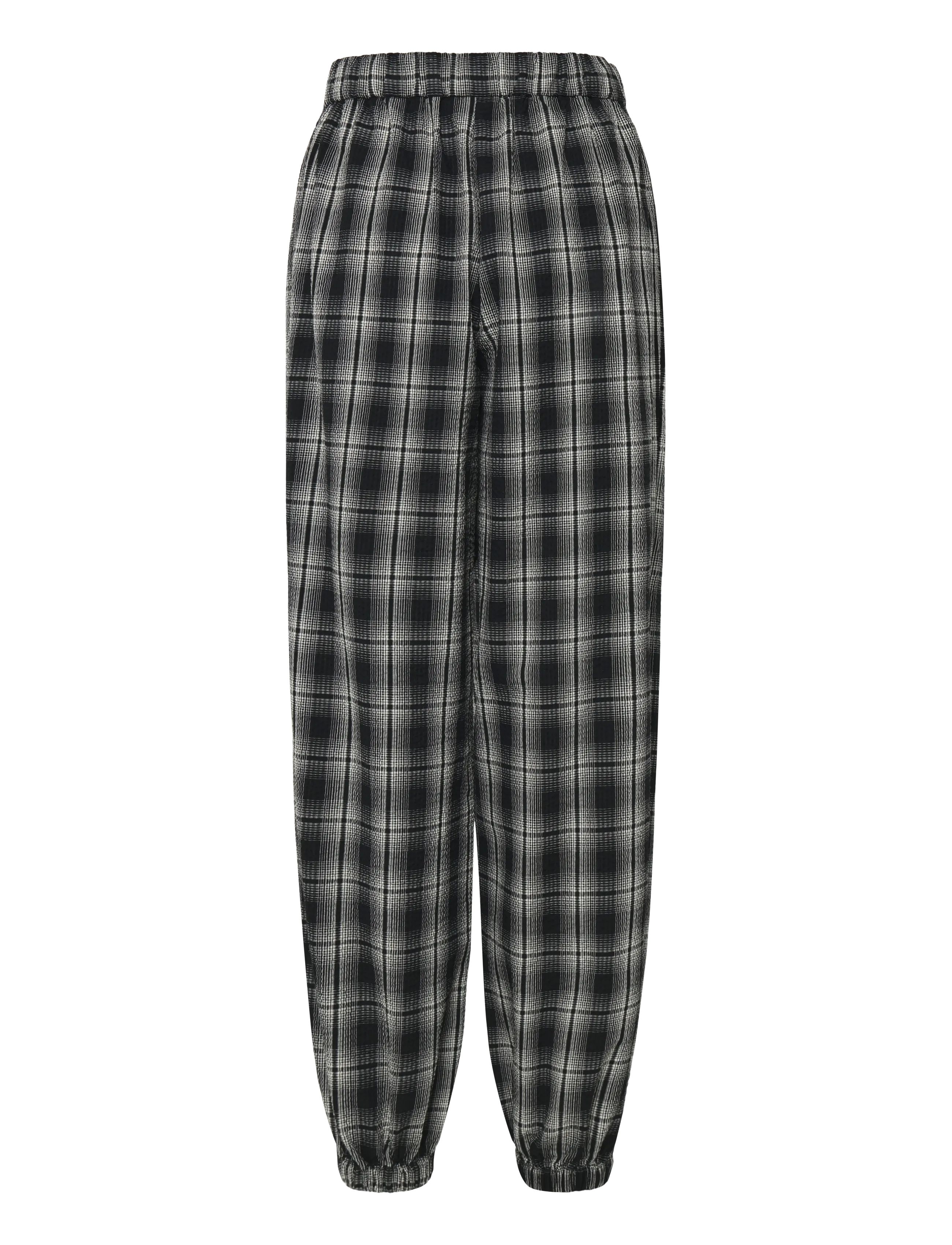 Kaffe - KAulla Pants - black & white check - 1