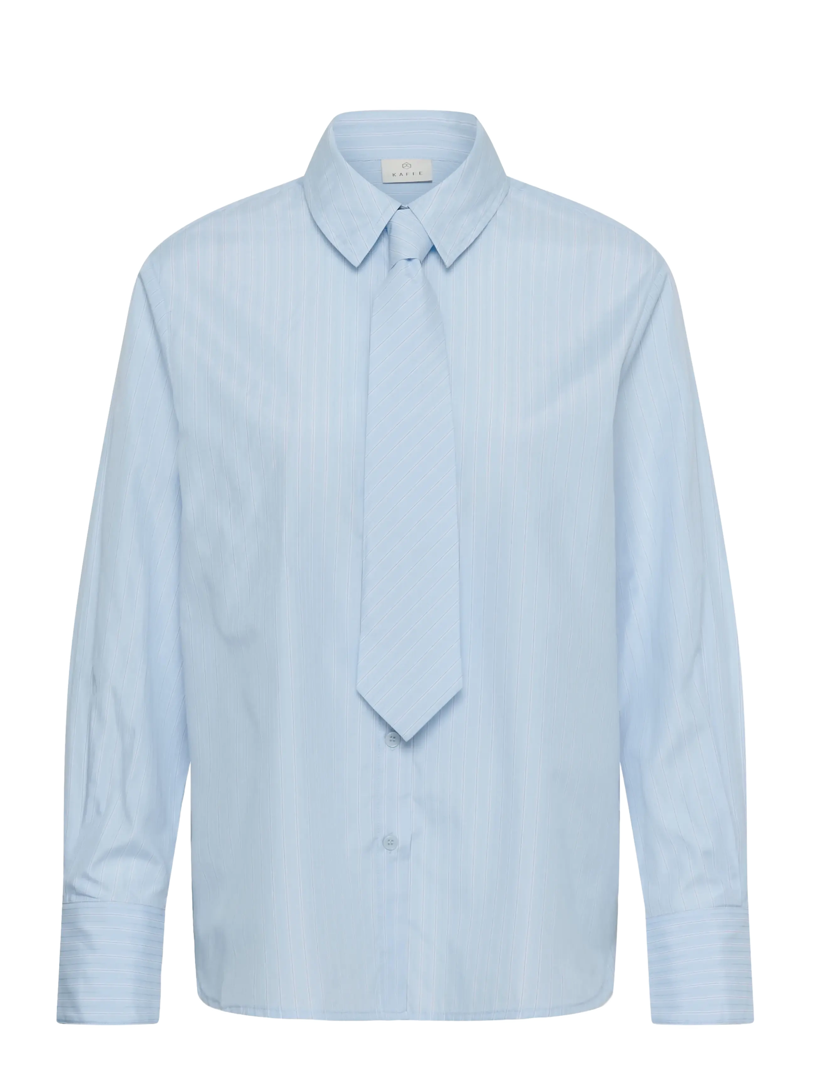 KAFFE Kaliana Shirt Blau - 36 - Damen