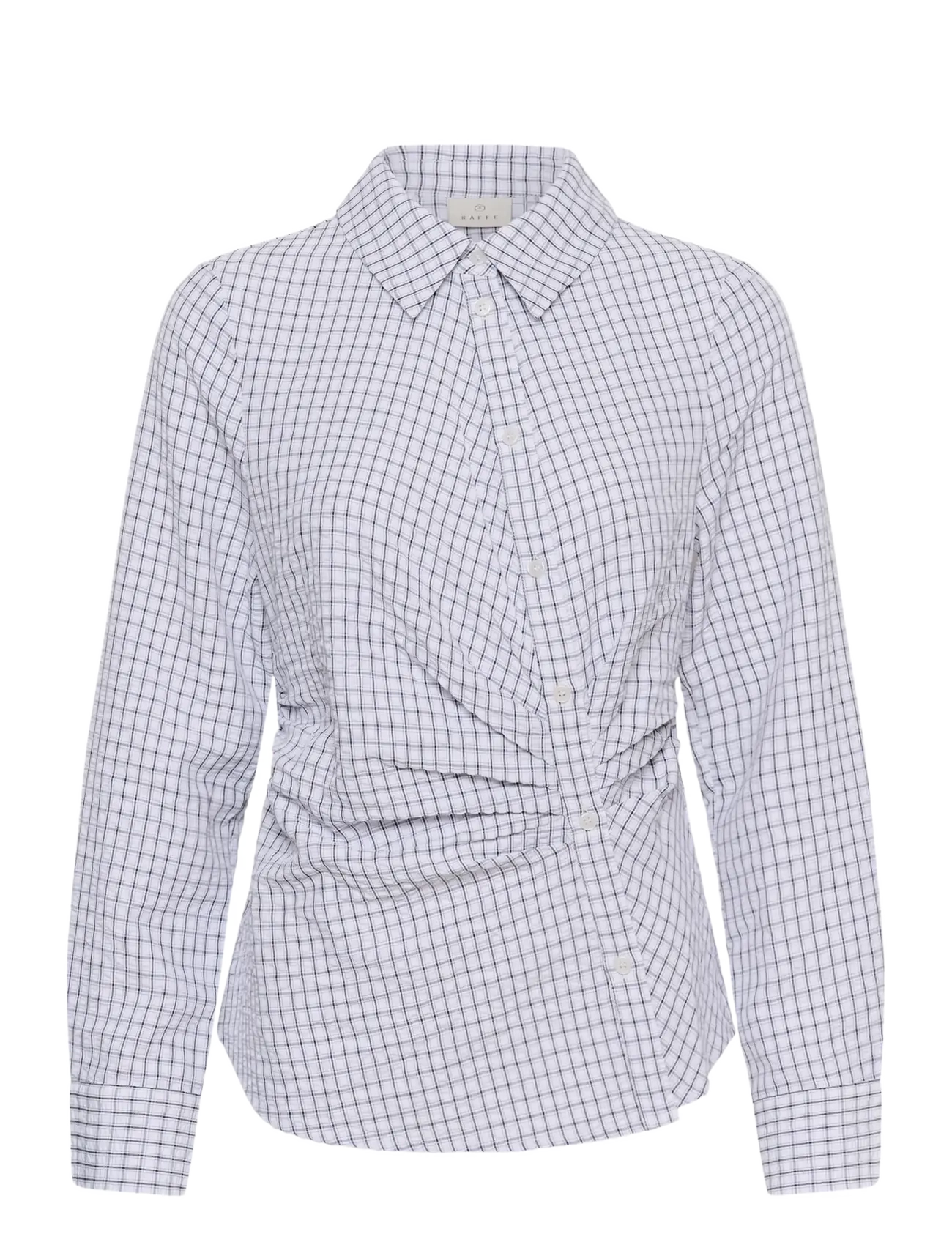Kaffe KAiris Shirt - Fashion Trends - LIGHT BLUE CHECK / blue