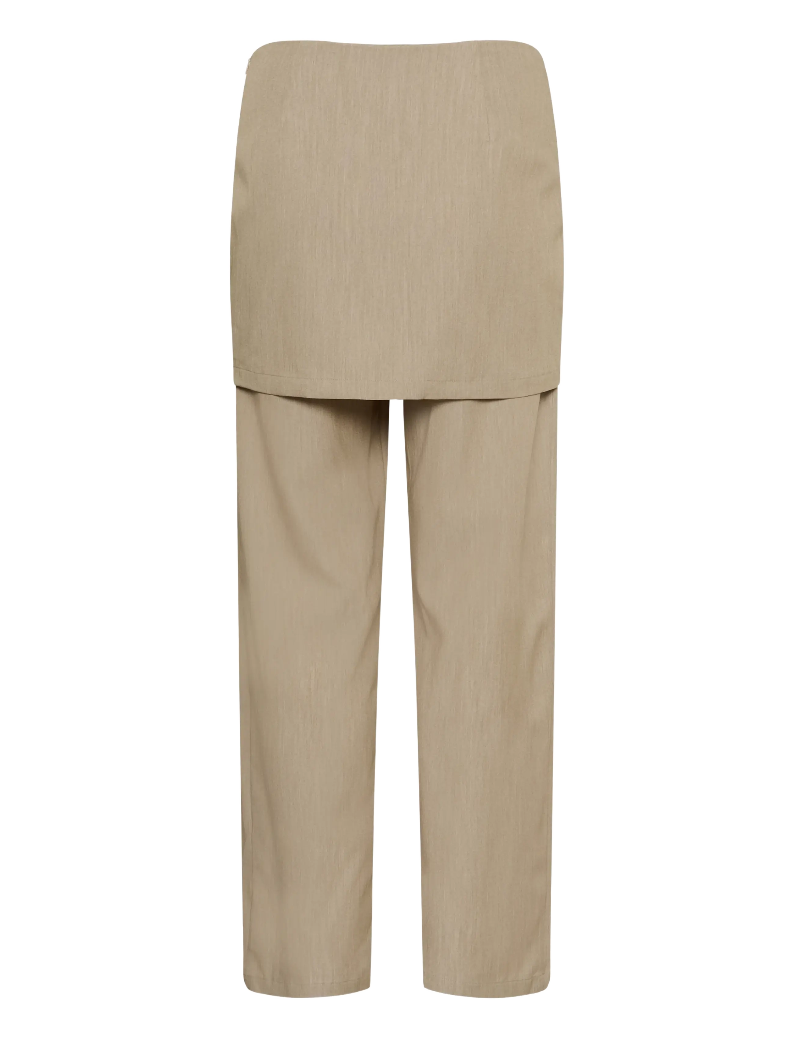 Kaffe - KAjulie Skirt Pants - chinchilla melange cc - 1