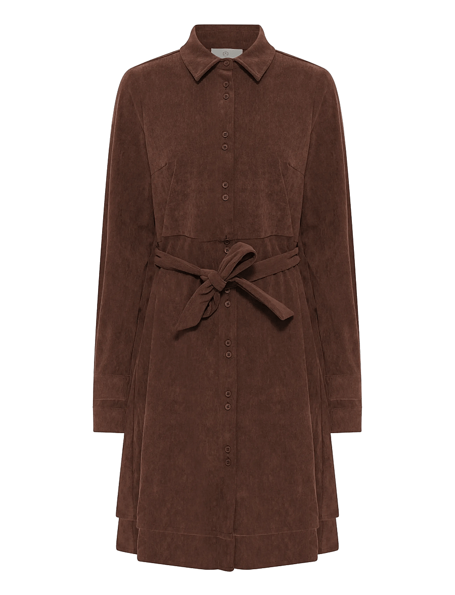 Kaffe - KAsvaja Corduroy Dress - pinecone cc - 0