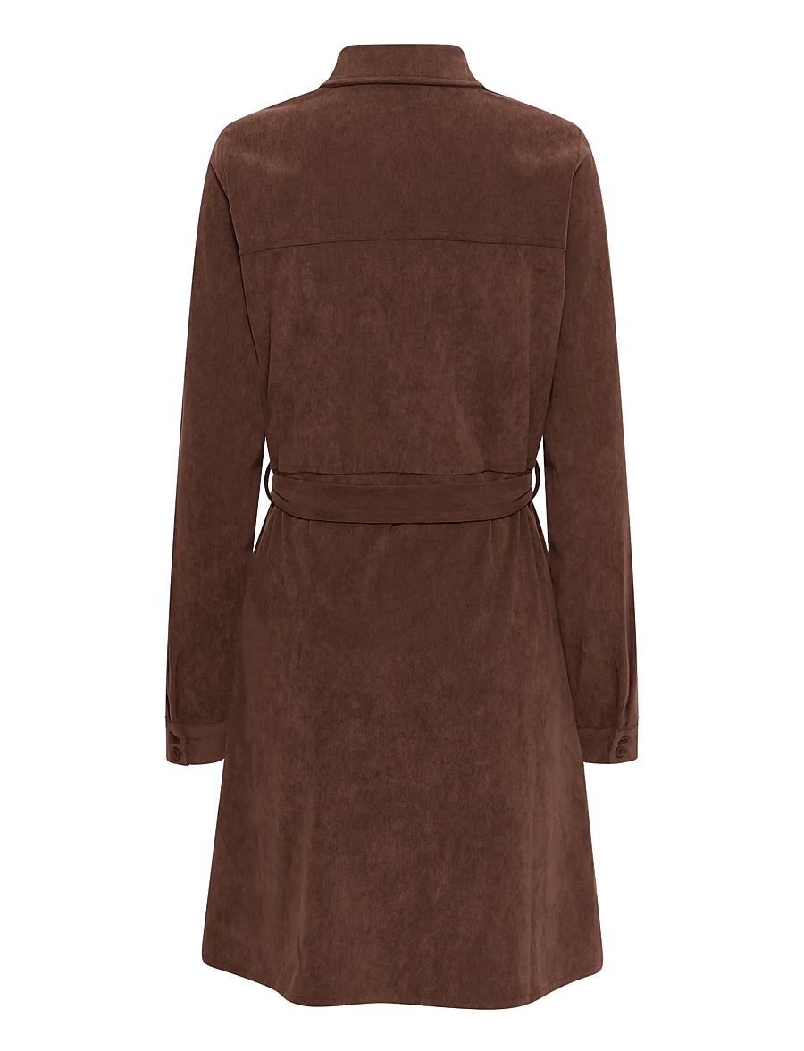 Kaffe - KAsvaja Corduroy Dress - pinecone cc - 1