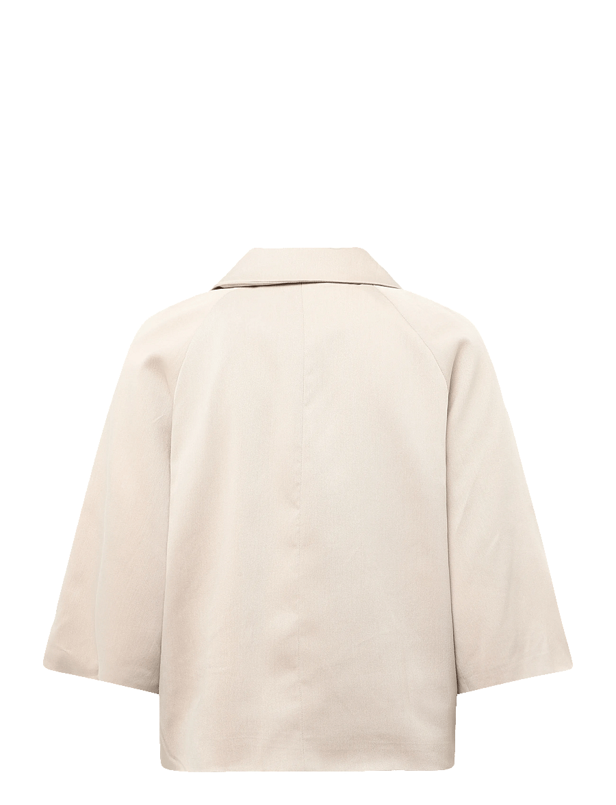 Kaffe - KAjulie Jacket - frühlingsjacken - feather gray melange cc - 1