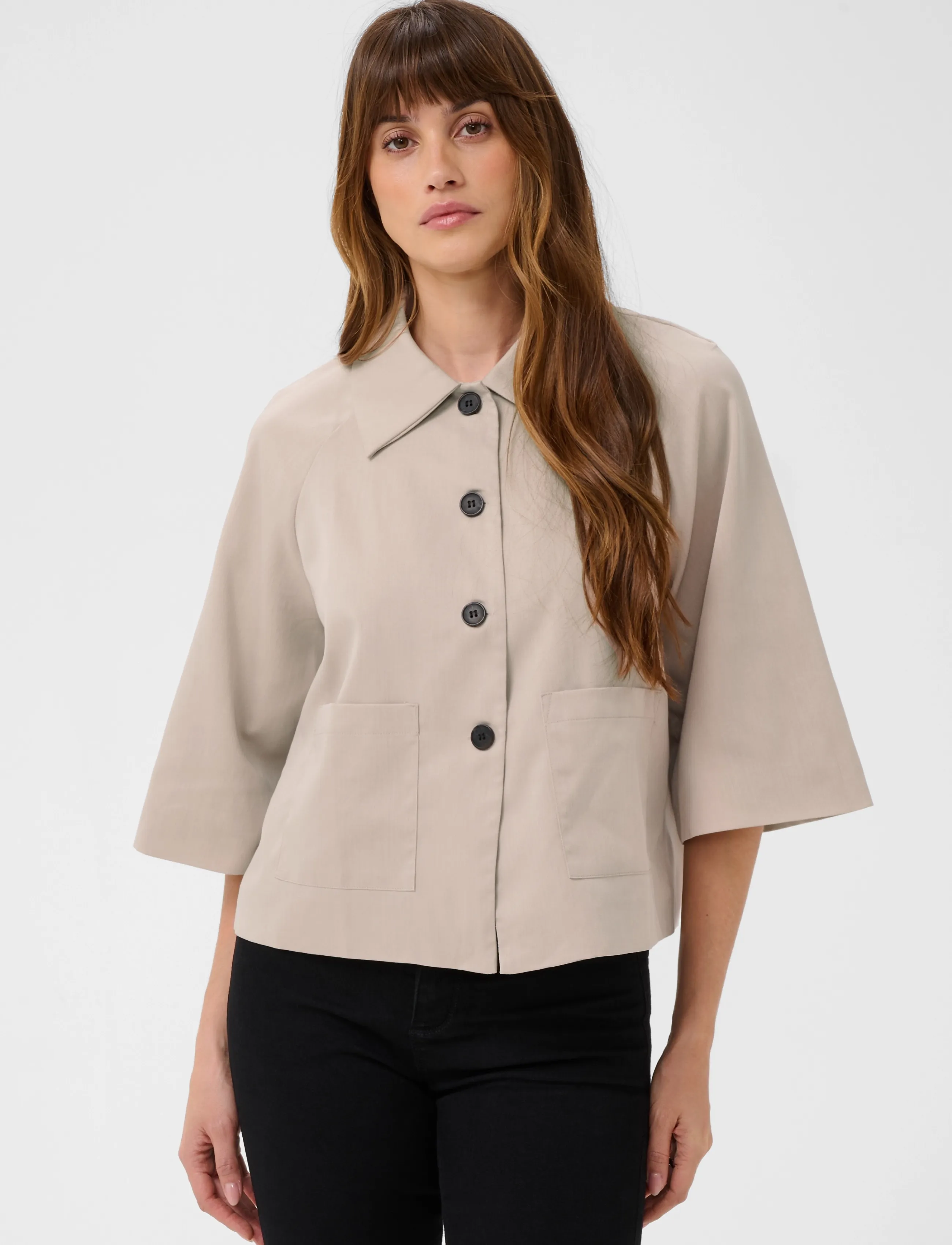 Kaffe - KAjulie Jacket - feather gray melange cc - 1