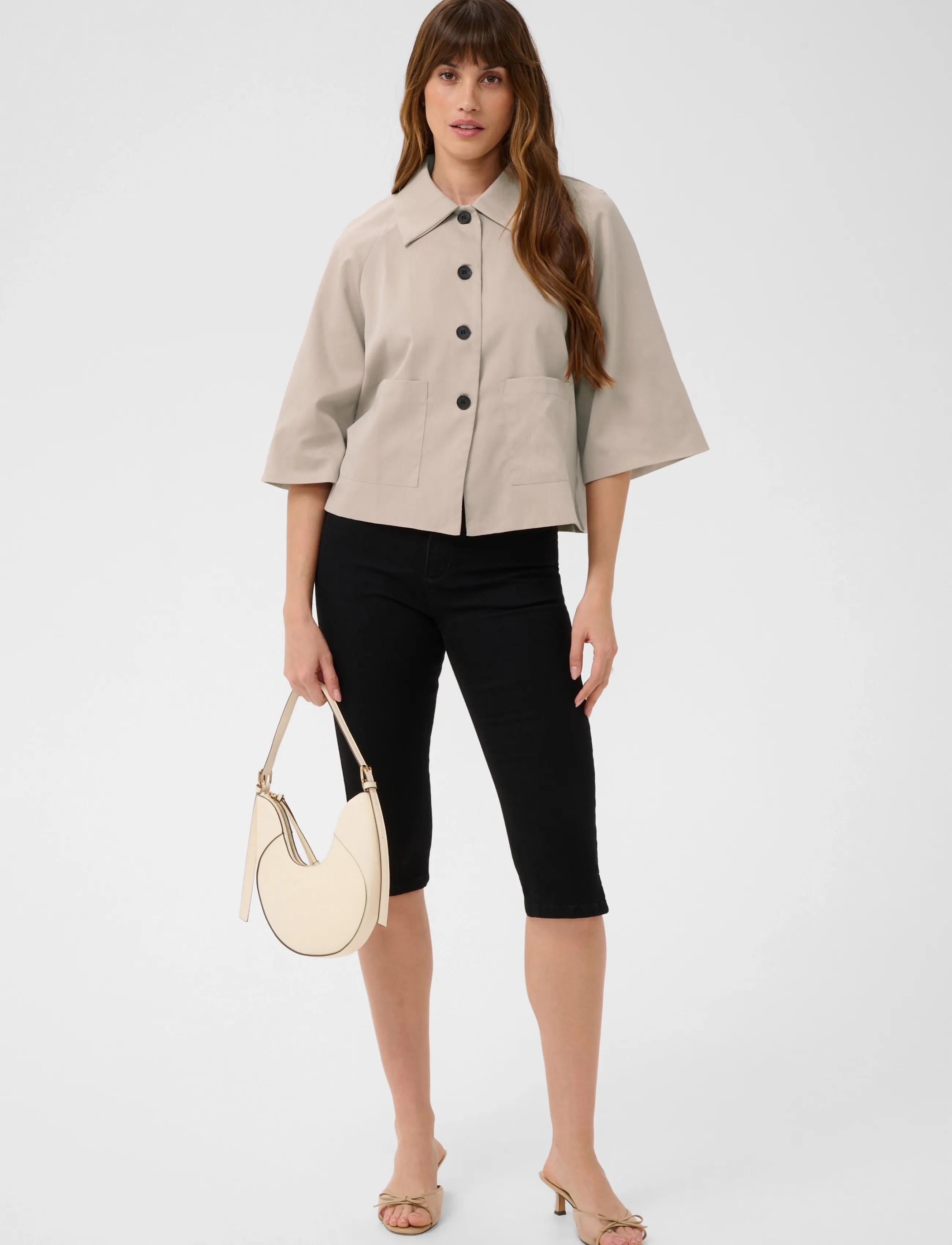 Kaffe - KAjulie Jacket - feather gray melange cc - 2